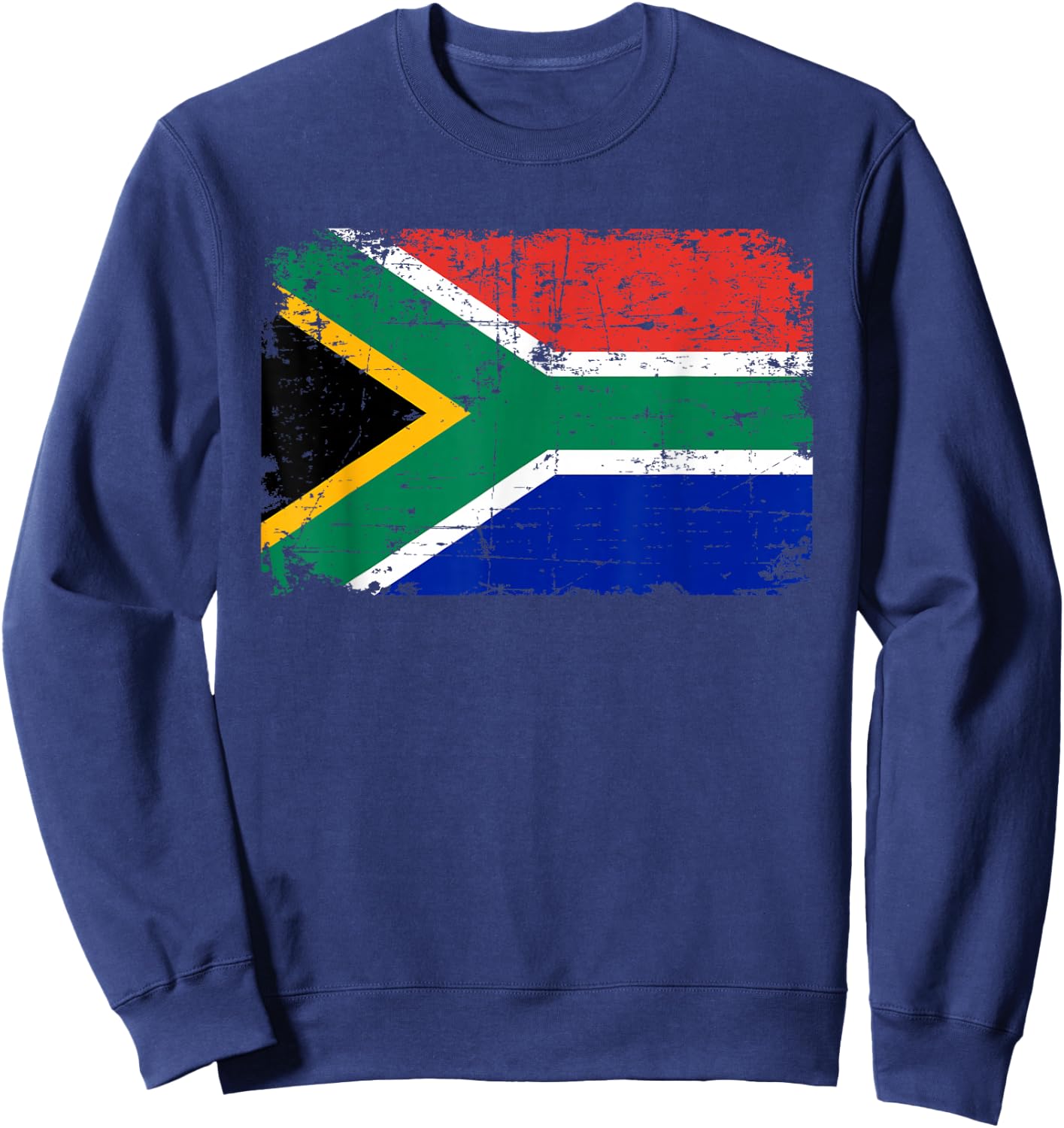 South Africa Flag Sweatshirt - Sweatshirt | Navy