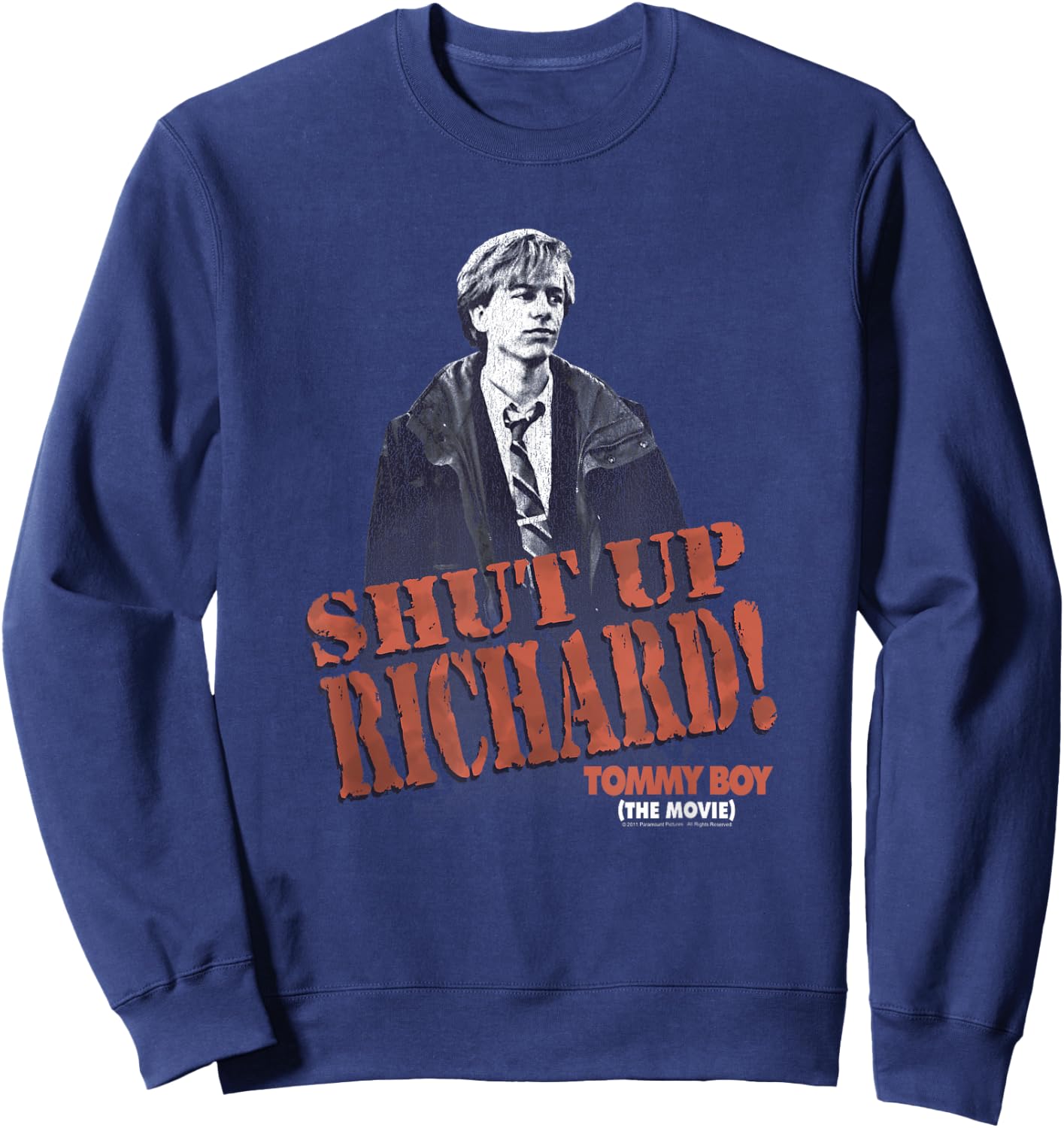 Tommy Boy Shut Up Richard Sweatshirt - Sweatshirt | Navy