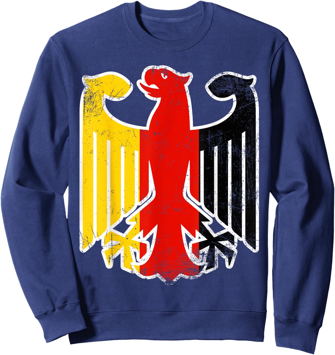 German Flag - German Eagle Sweatshirt - Sweatshirt | Navy