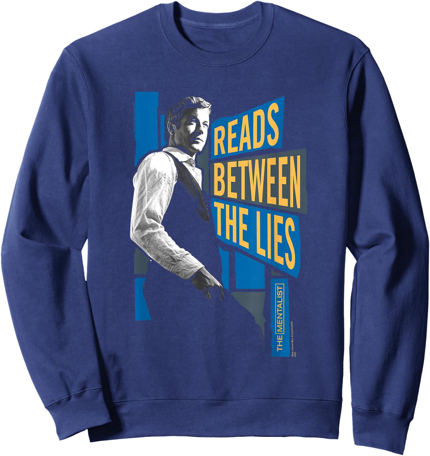 The Mentalist Between the Lies Sweatshirt - Sweatshirt | Navy