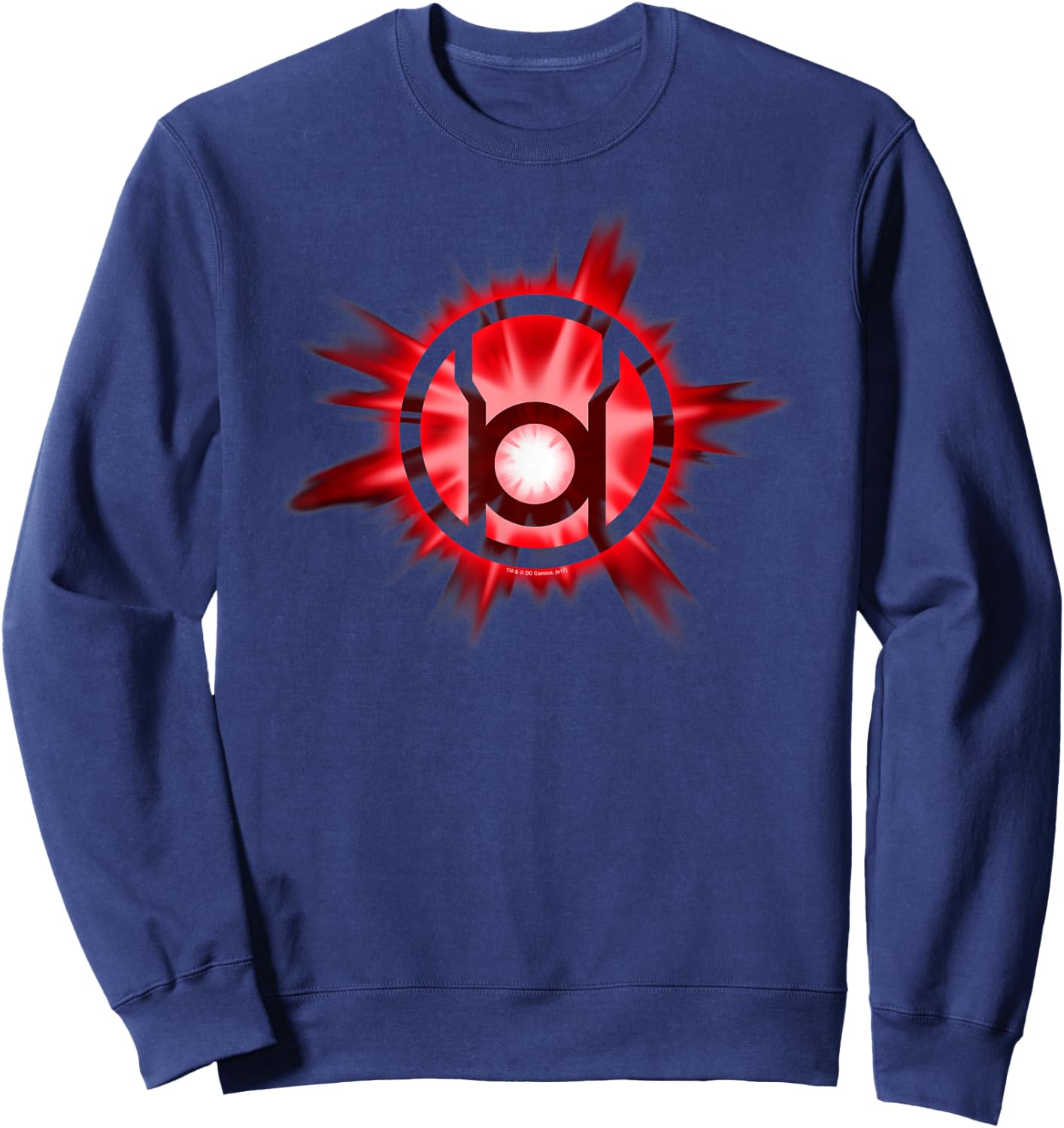 Green Lantern Red Glow T Shirt Sweatshirt - Sweatshirt | Navy