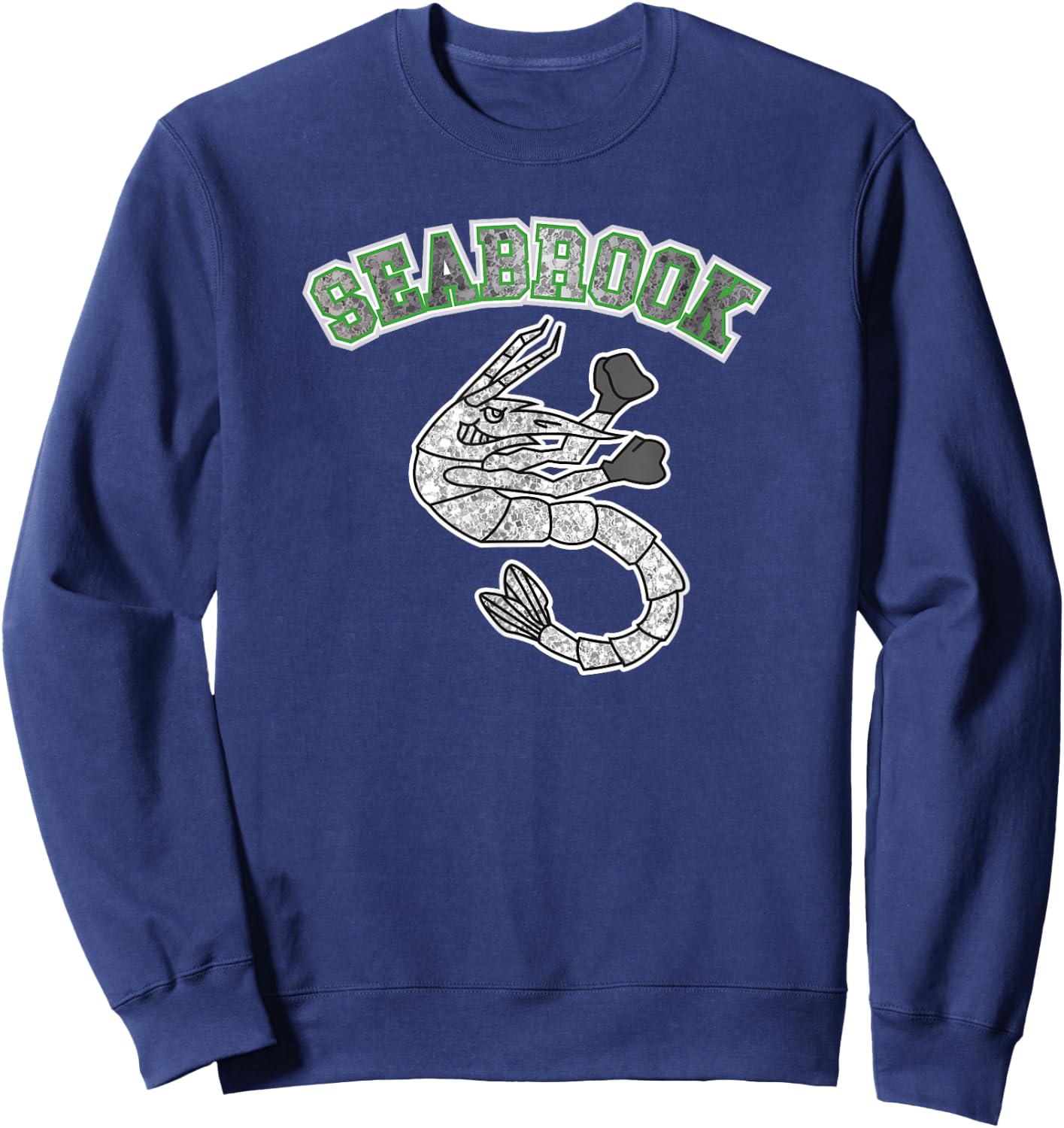 Disney Zombies Seabrook School Mascot Logo Sweatshirt - Sweatshirt | Navy