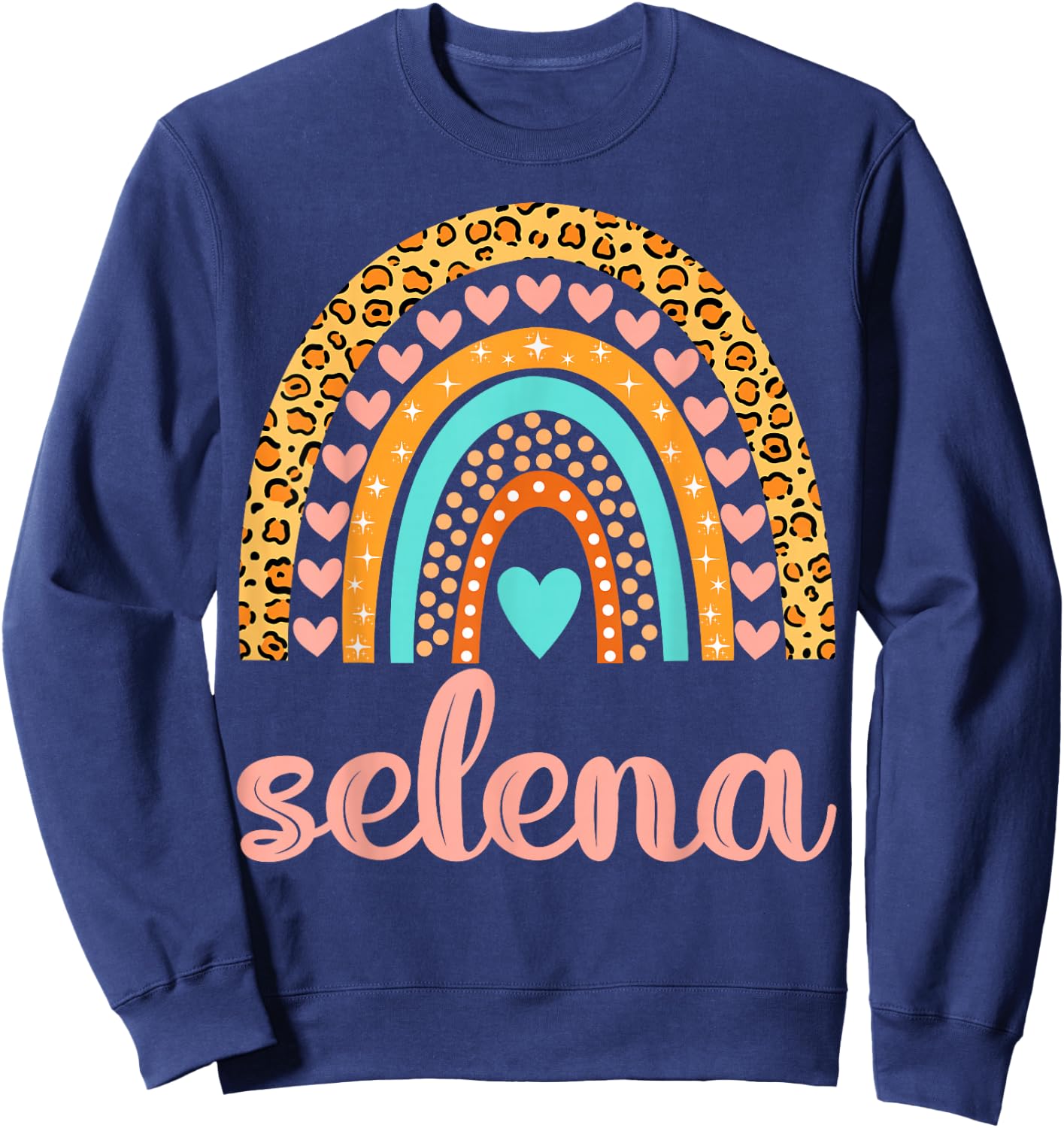 Selena Selena Name Birthday Shirt Gift Sweatshirt - Sweatshirt | Navy