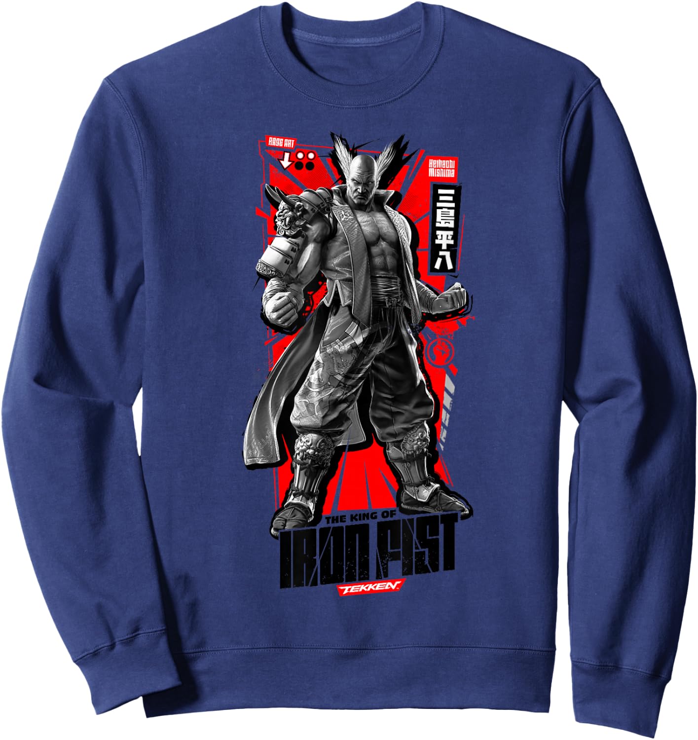 Tekken Sweatshirt - Sweatshirt | Navy