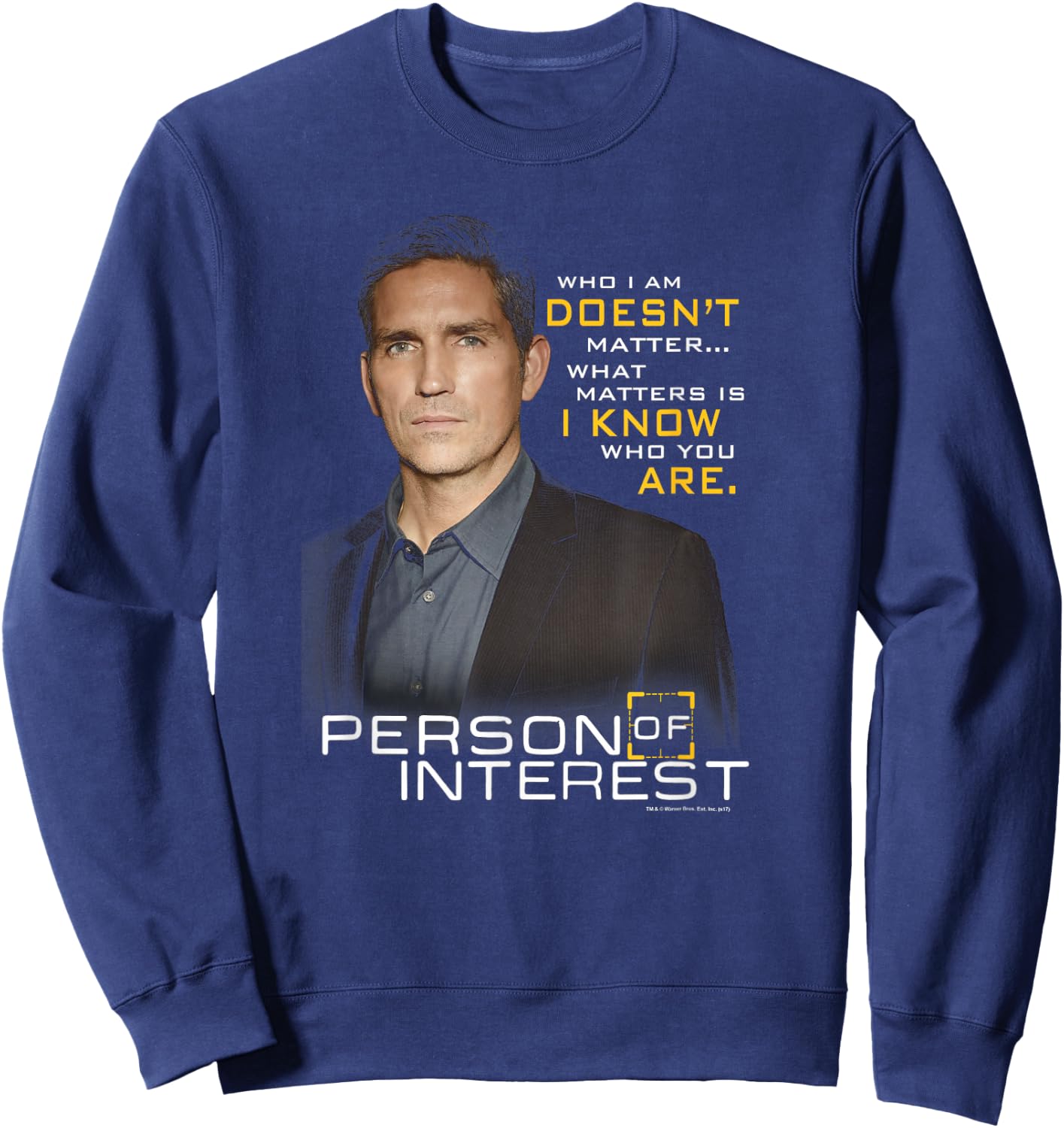 Person of Interest I Know Sweatshirt - Sweatshirt | Navy