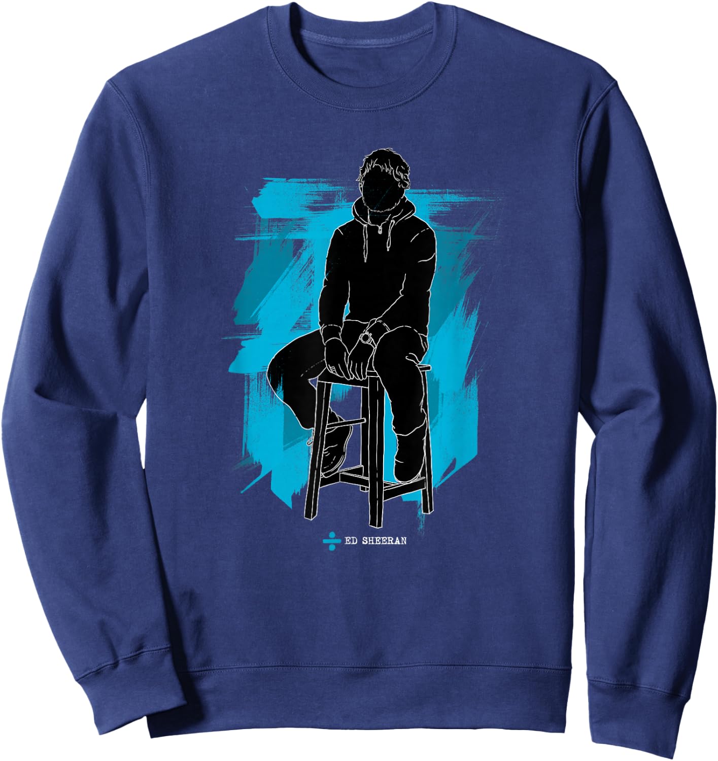 Ed Sheeran Divide Wash Tour Sweatshirt - Sweatshirt | Navy