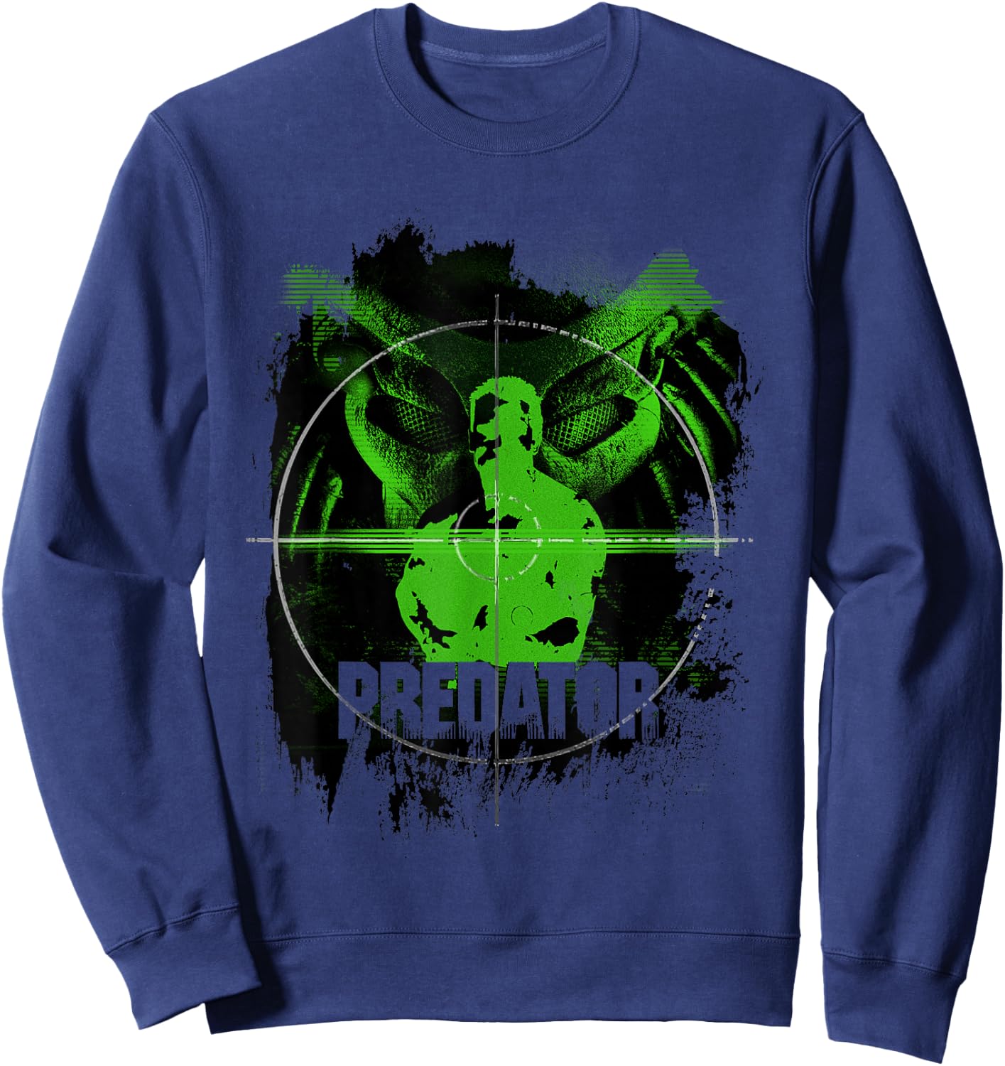 Predator Sniper Scope Dutch 80s Sweatshirt - Sweatshirt | Navy