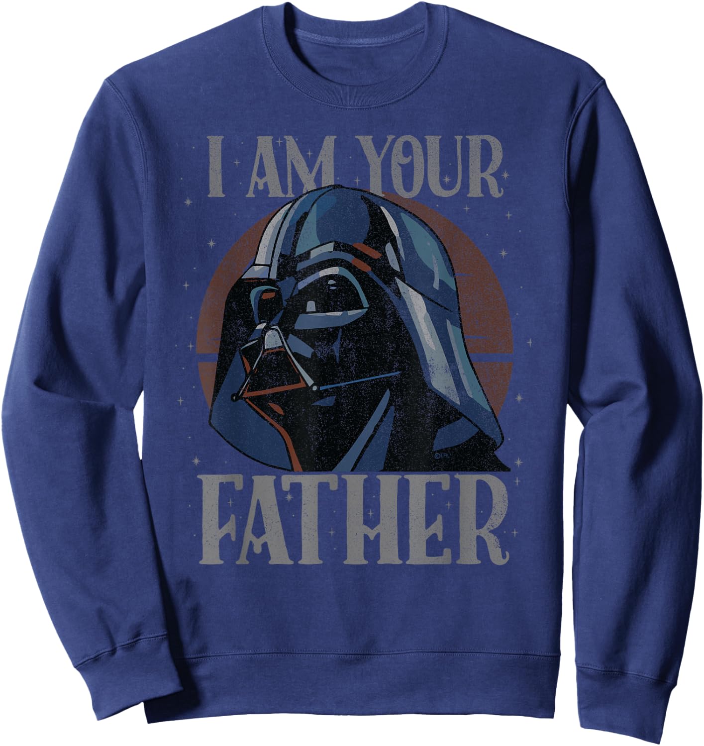 Star Wars Darth Vader I Am Your Father Retro Sweatshirt - Sweatshirt | Navy