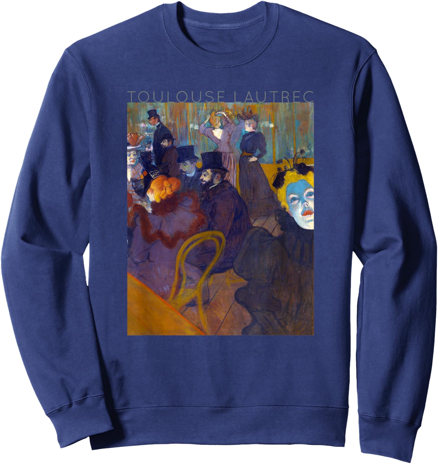 Toulouse Lautrec for Artists Sweatshirt - Sweatshirt | Navy