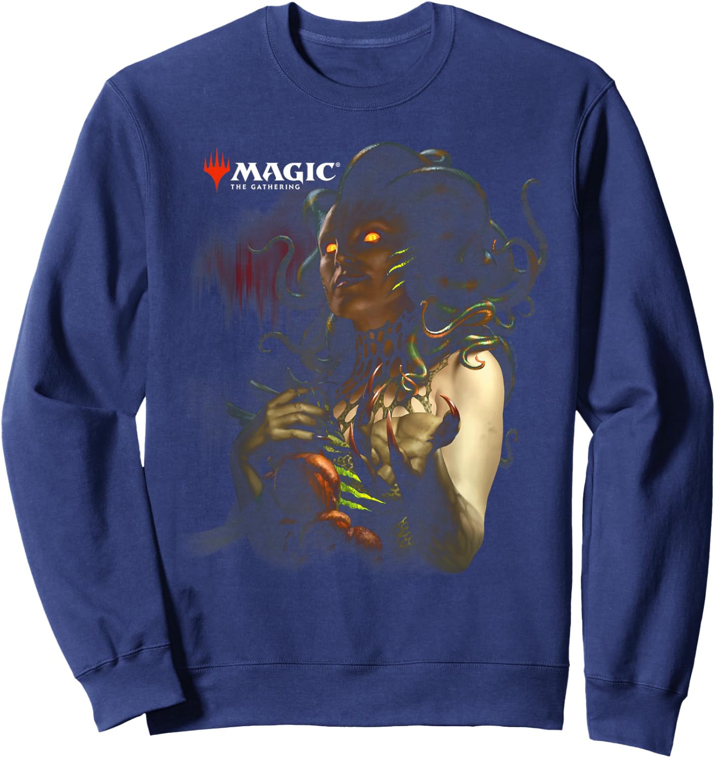 Magic: The Gathering Queen of the Golgari Swarm Sweatshirt - Sweatshirt | Navy