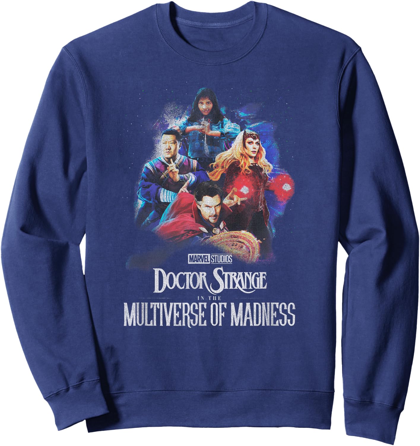 Marvel Doctor Strange In The Multiverse Of Madness Galactic Sweatshirt - Sweatshirt | Navy