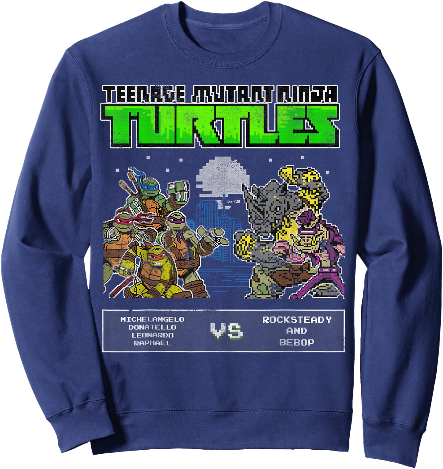 Teenage Mutant Ninja Turtles Video Game Battle Sweatshirt - Sweatshirt | Navy