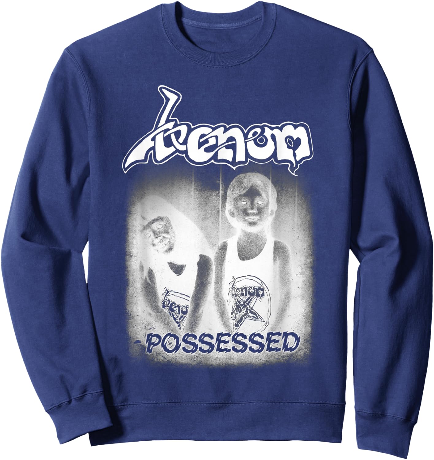 Venom - Official Merchandise - Possessed Sweatshirt - Sweatshirt | Navy