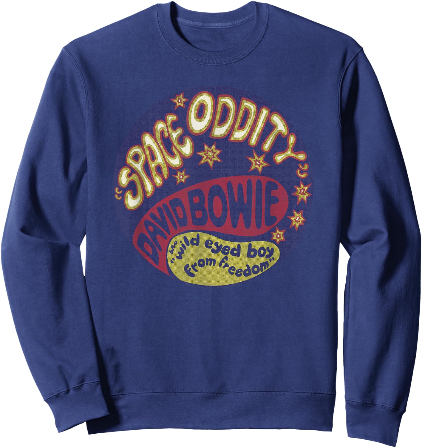 David Bowie - Wild Eyed Boy From Freedom Sweatshirt - Sweatshirt | Navy