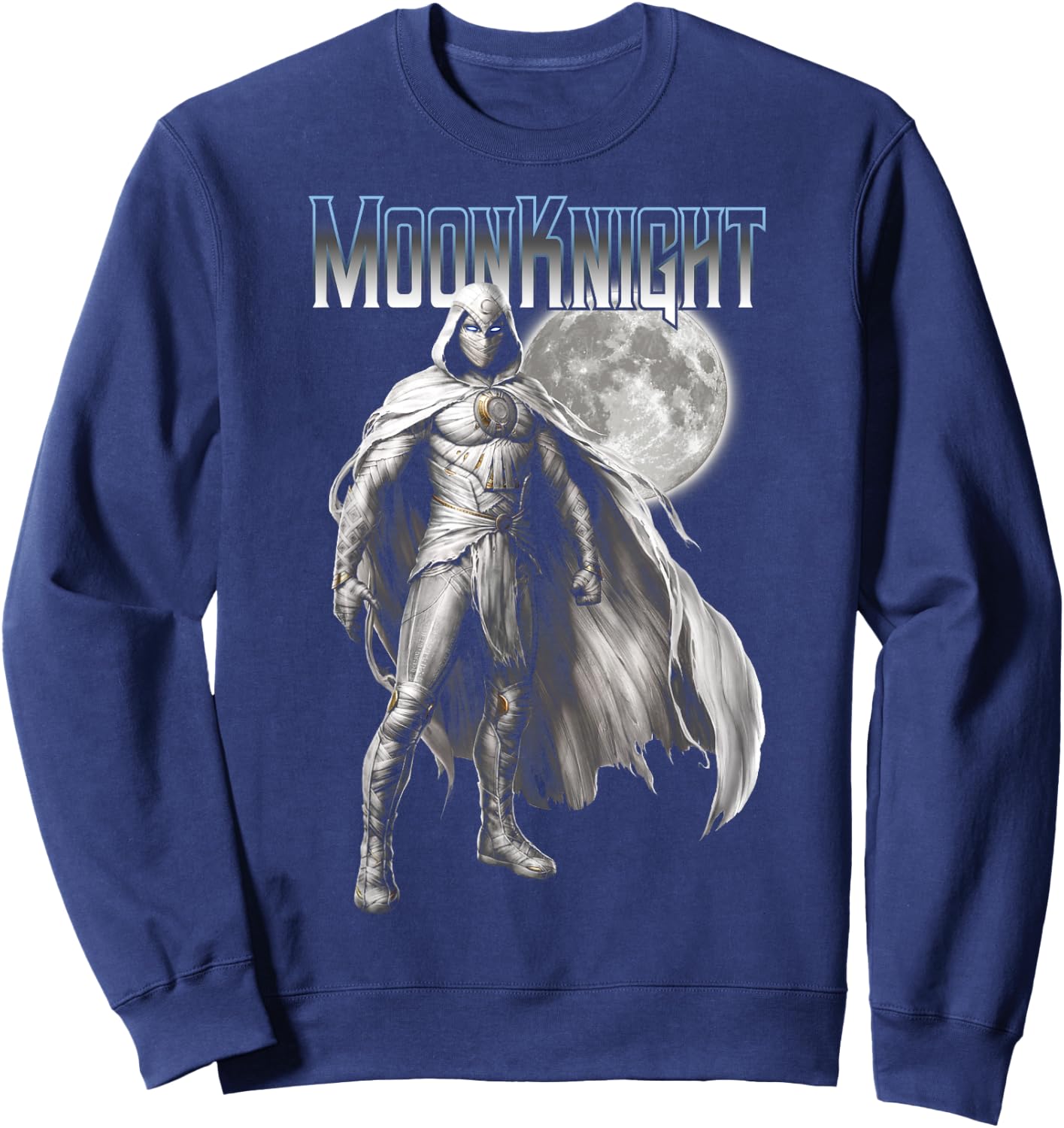 Marvel Moon Knight Profile Poster Sweatshirt - Sweatshirt | Navy