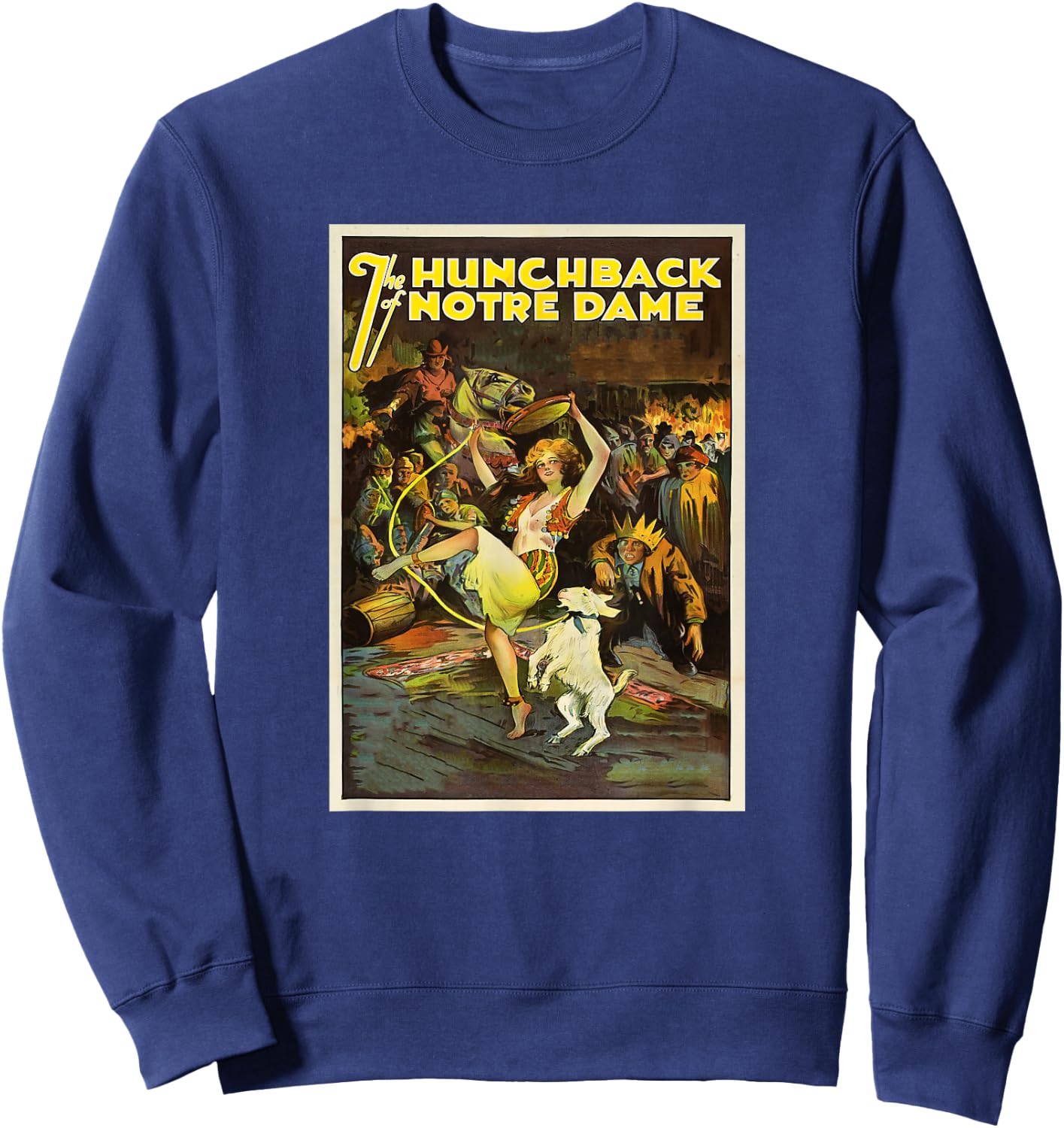 The Hunchback of Notre-Dame Sweatshirt - Sweatshirt | Navy