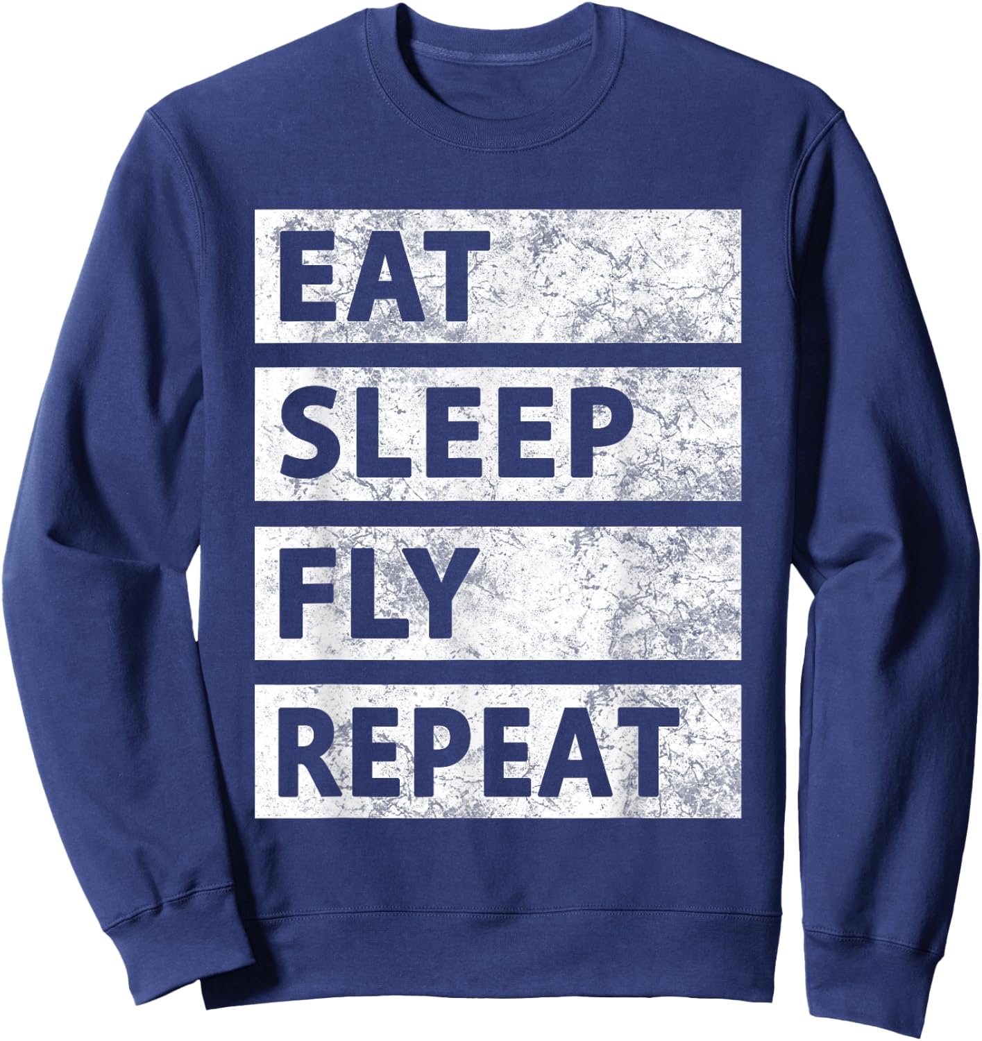 Drone Pilot Eat Sleep Fly Pilot Sweatshirt - Sweatshirt | Navy