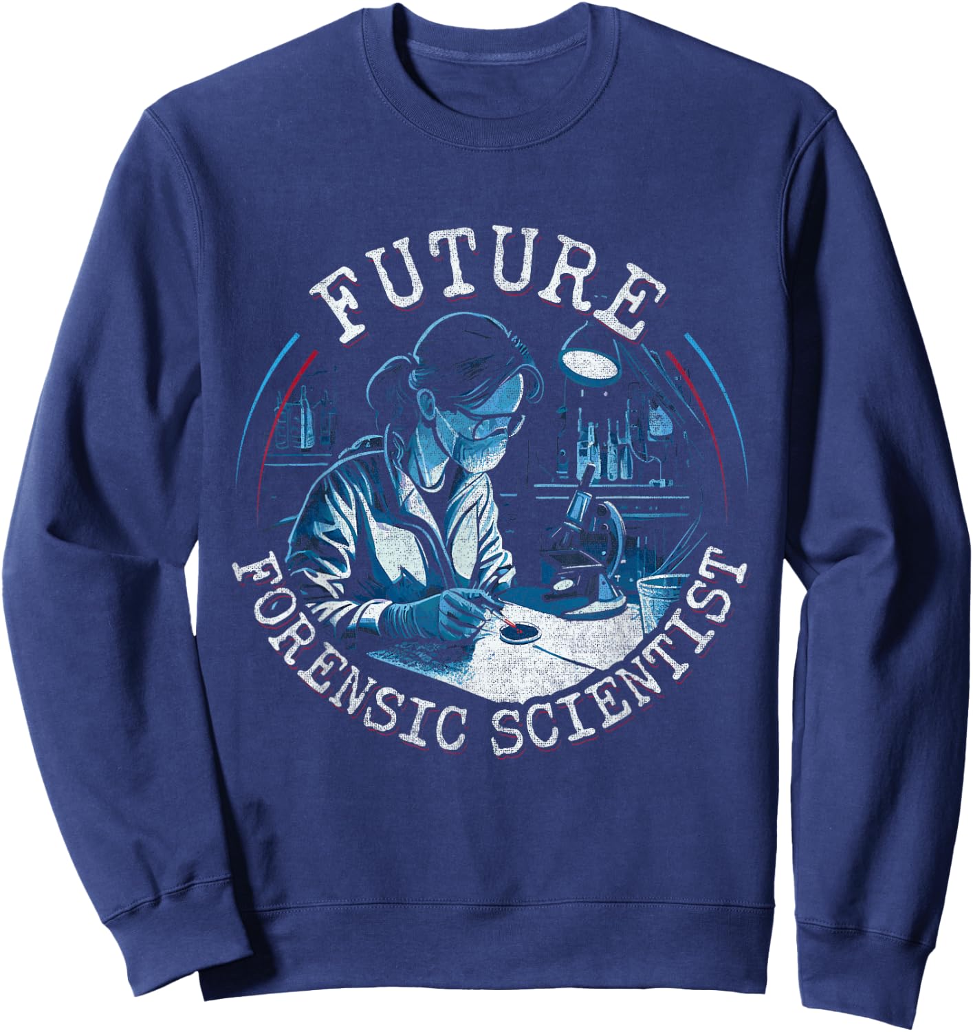 Future Forensic Scientist Sweatshirt - Sweatshirt | Navy