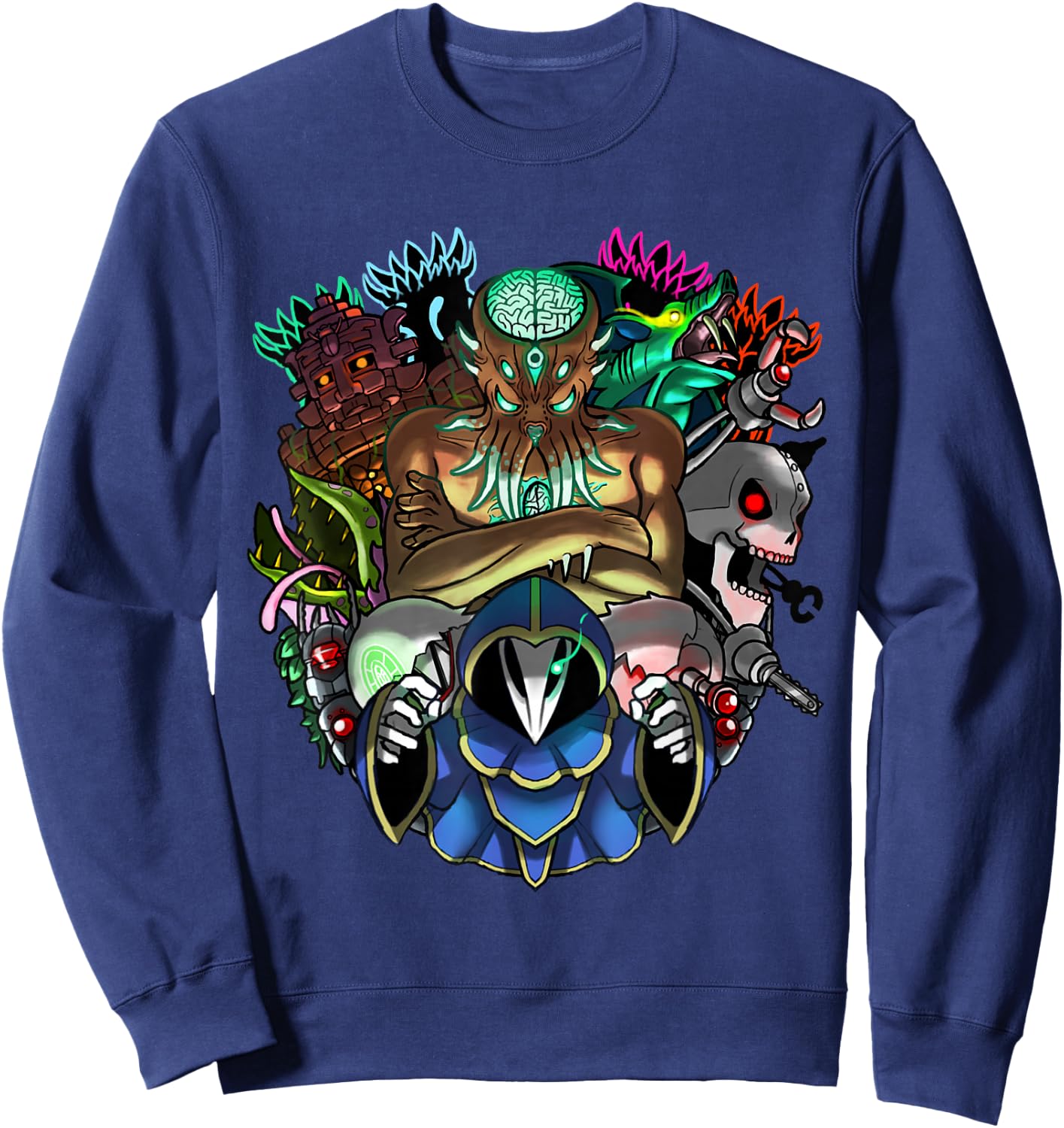 Terraria Boss Rush: Hardmode Edition Sweatshirt - Sweatshirt | Navy