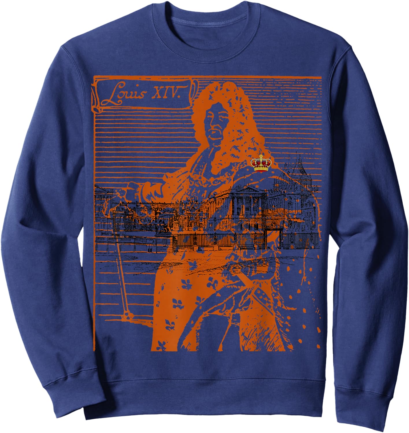 Louis XIV 14 1 Sweatshirt - Sweatshirt | Navy