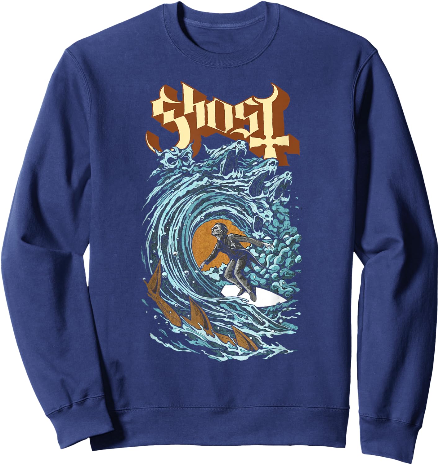 Ghost - Evil Surfer Sweatshirt - Sweatshirt | Navy