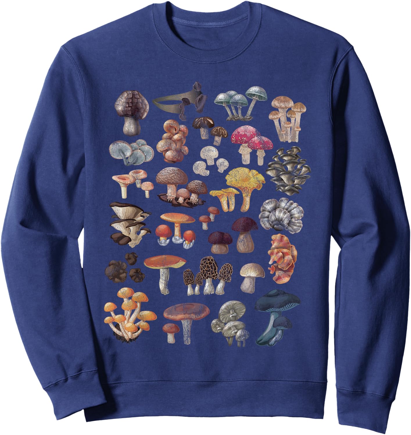 Mushroom Season Mycology Fungi Foraging Mushroom Lover Sweatshirt - Sweatshirt | Navy