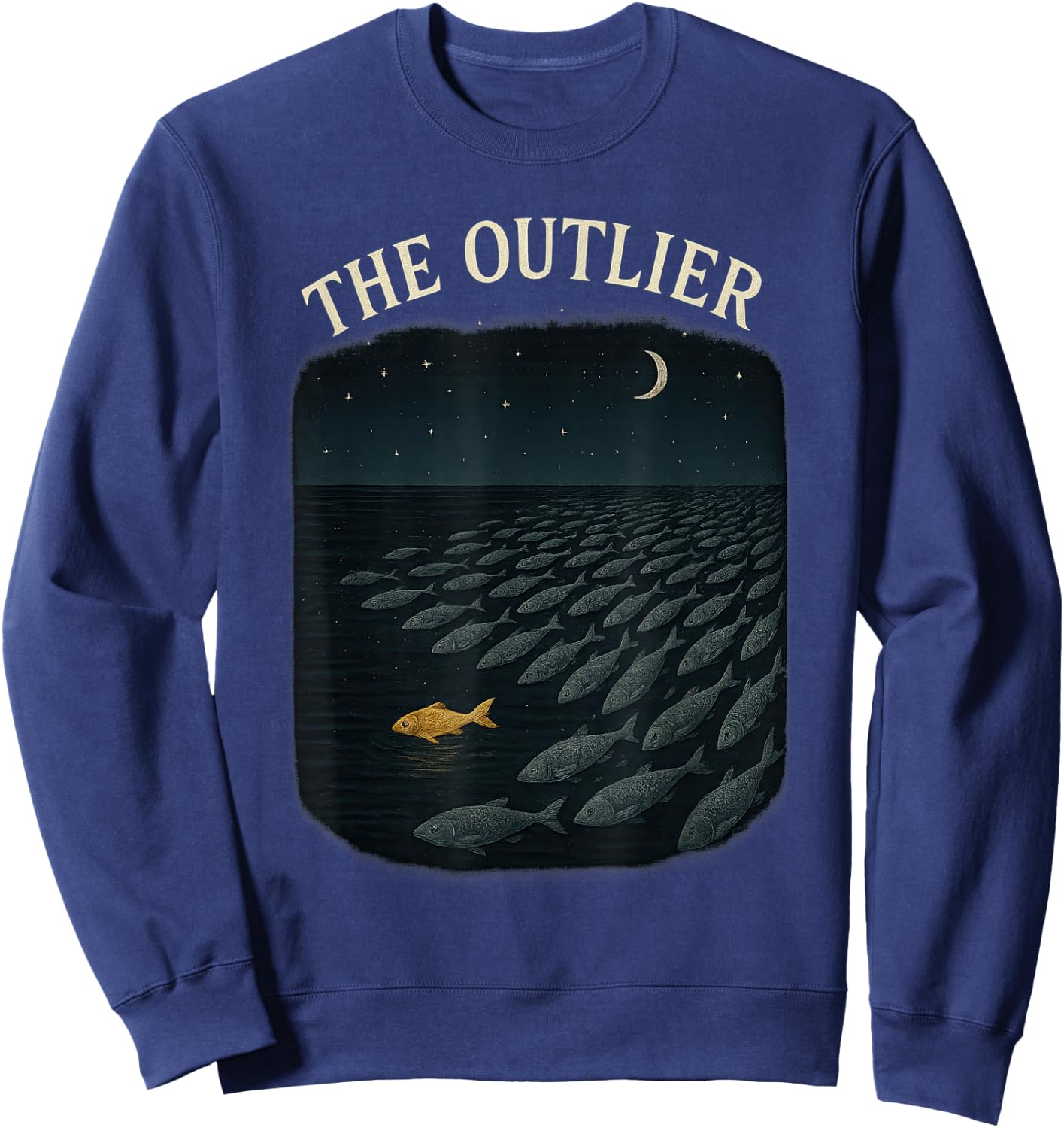 The Outlier Sweatshirt - Sweatshirt | Navy