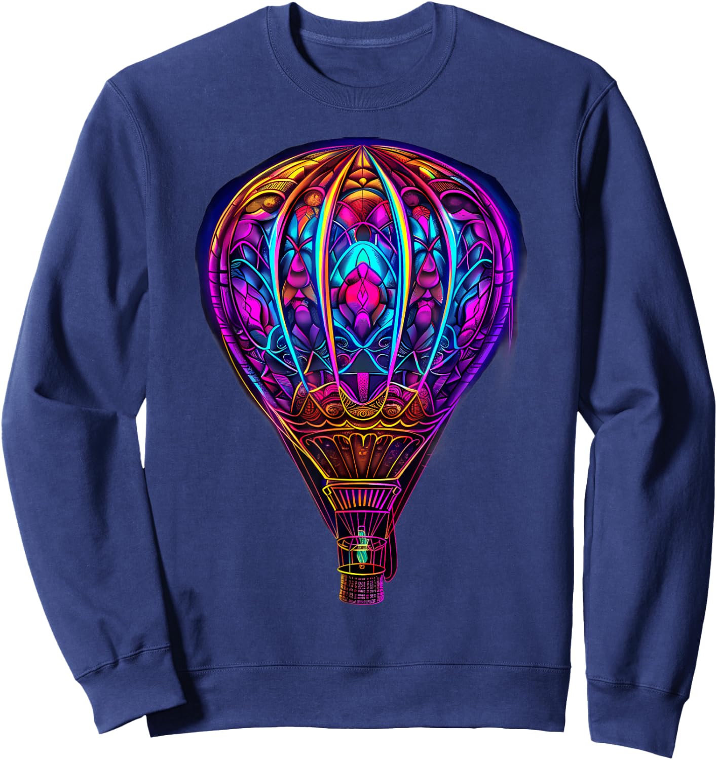 Hot Air Balloon Ride Festival Hot Air Ballooning Sweatshirt - Sweatshirt | Navy