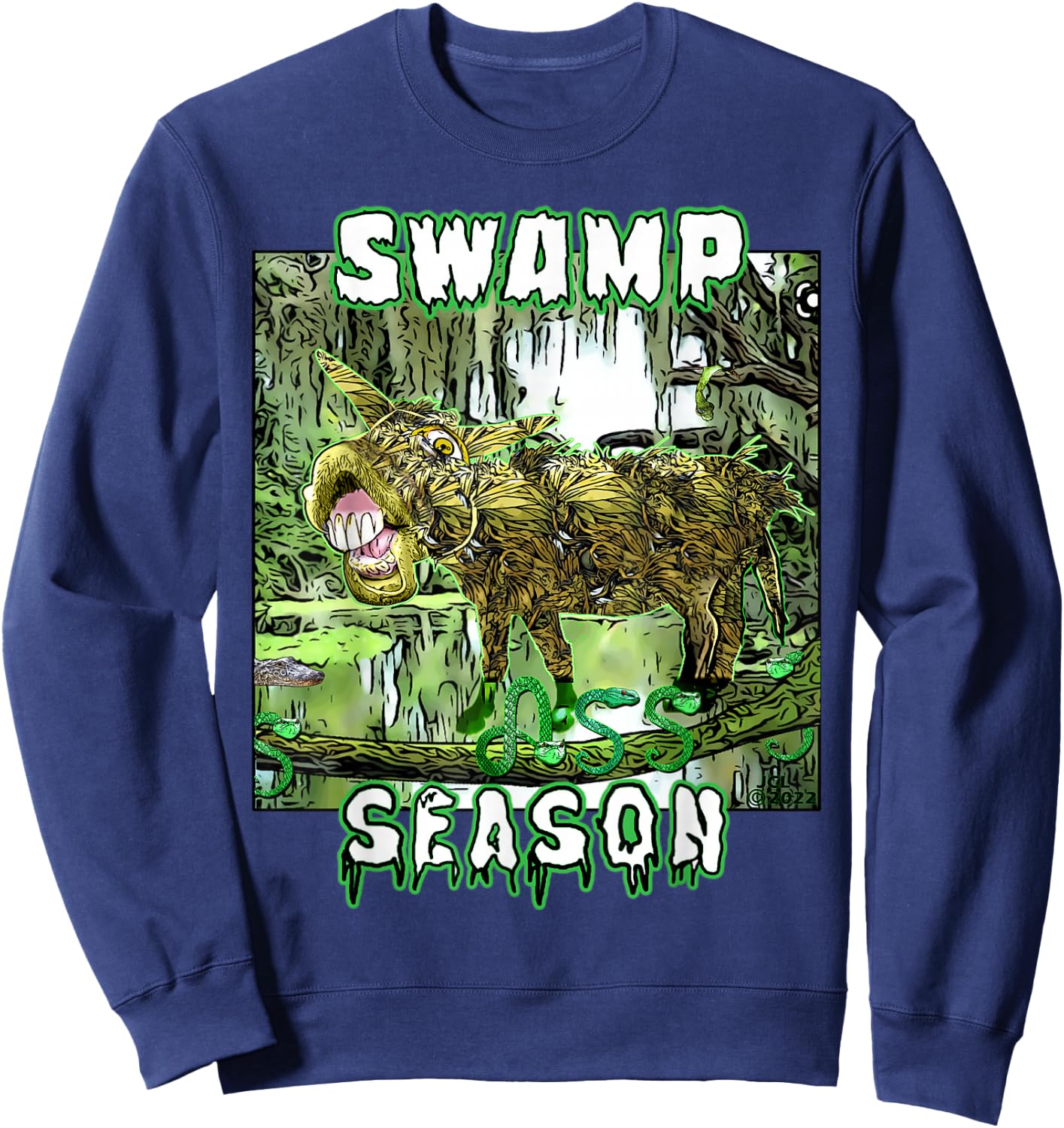 Swamp Ass Sweatshirt - Sweatshirt | Navy