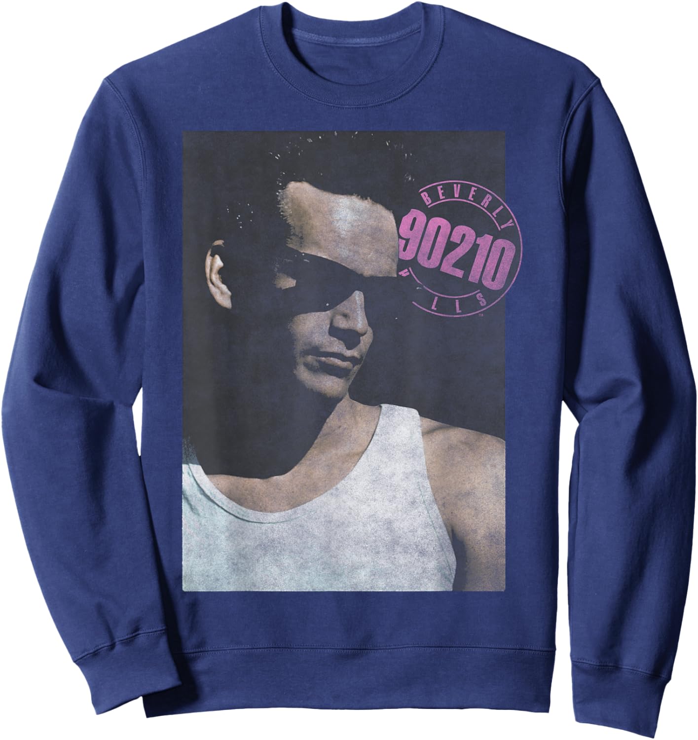 Beverly Hills 90210 Dylan McKay Beach Babe Sweatshirt - Sweatshirt | Navy