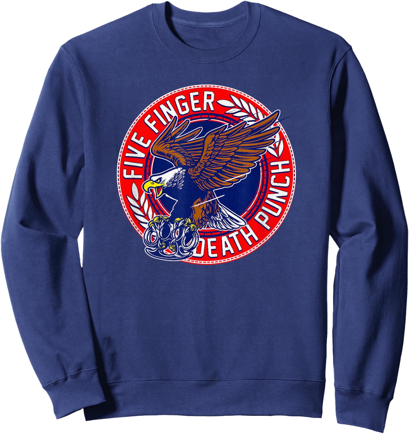 5FDP - Knuckle Eagle Sweatshirt - Sweatshirt | Navy