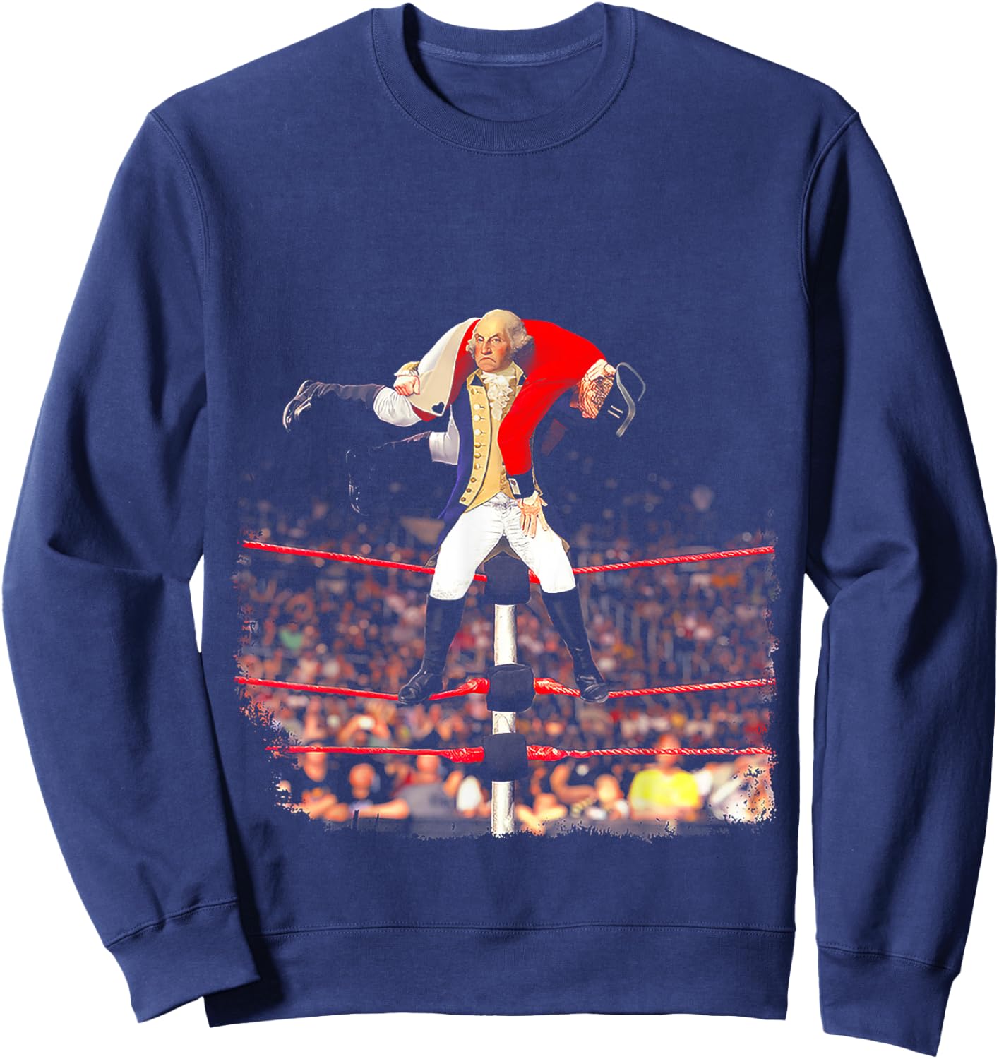 George Washington Wrestling Sweatshirt - Sweatshirt | Navy