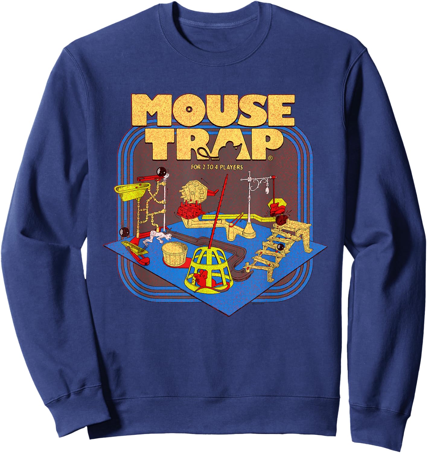 Mouse Trap Vintage Board Sweatshirt - Sweatshirt | Navy
