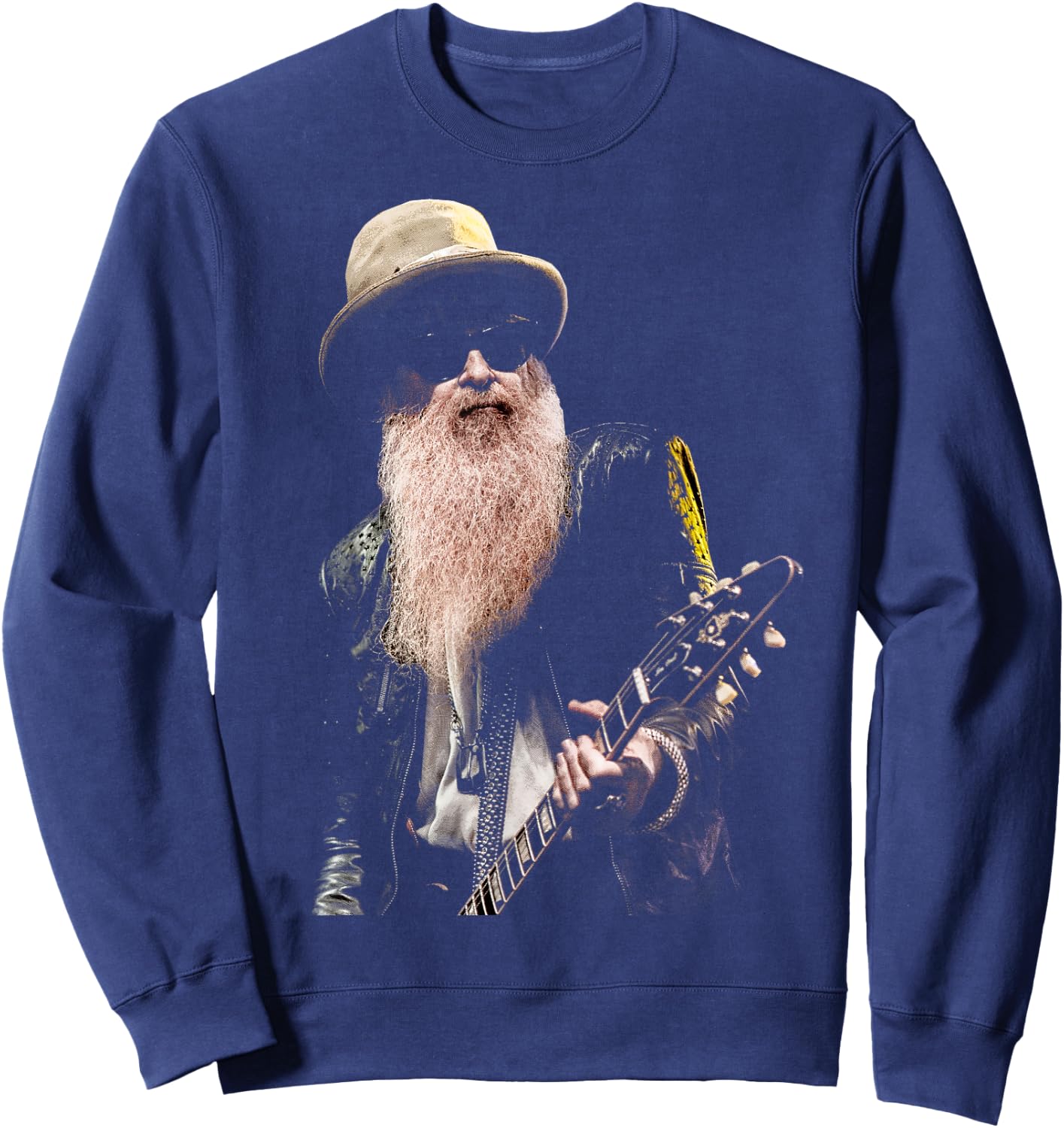 Official Billy F Gibbons of ZZ Top Live VI Sweatshirt - Sweatshirt | Navy