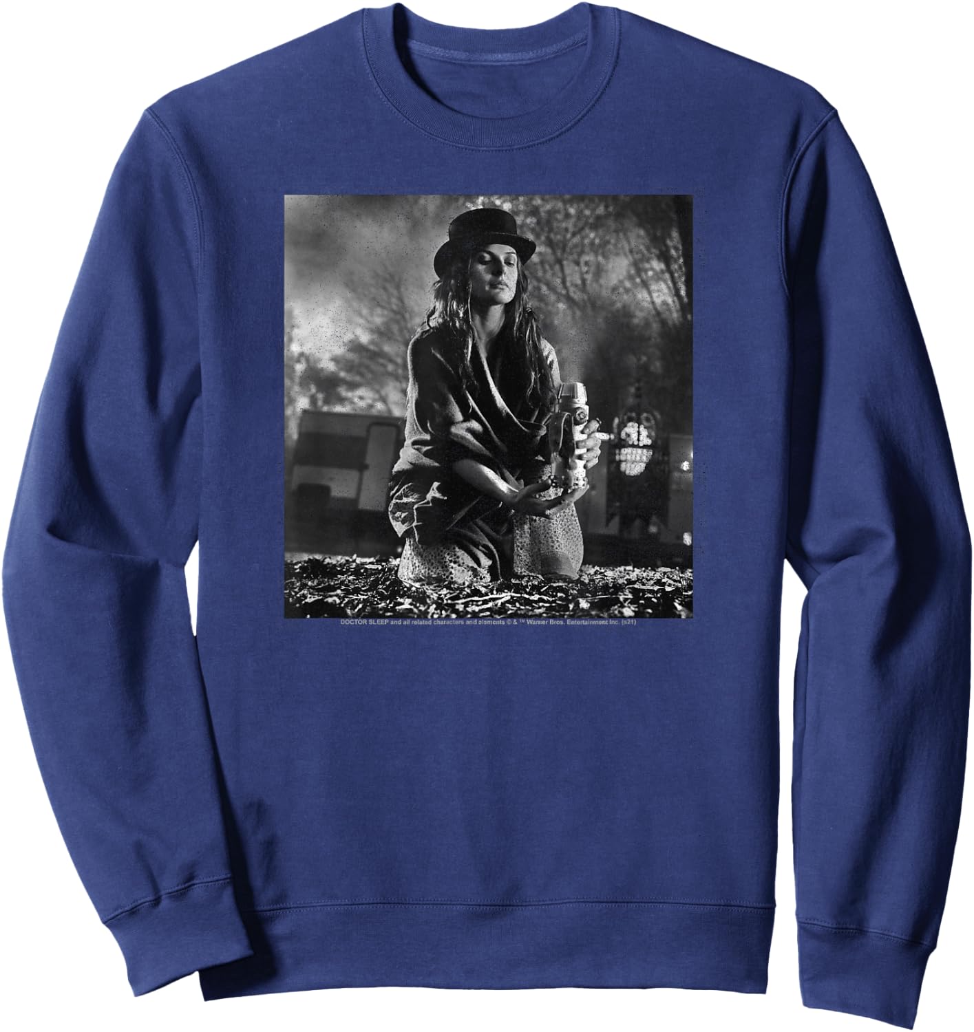 Doctor Sleep Long Live Rose The Hat Movie Photo Sweatshirt - Sweatshirt | Navy