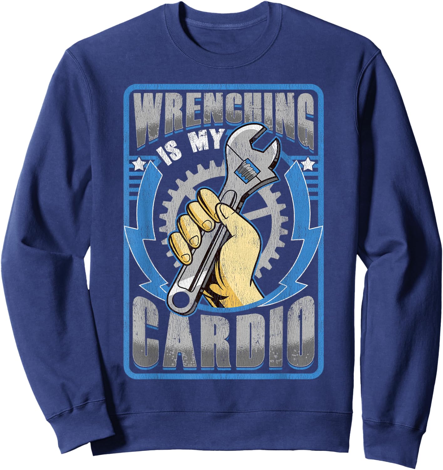 Funny Mechanic Shirts Car Mechanic Work Shirt Sweatshirt - Sweatshirt | Navy