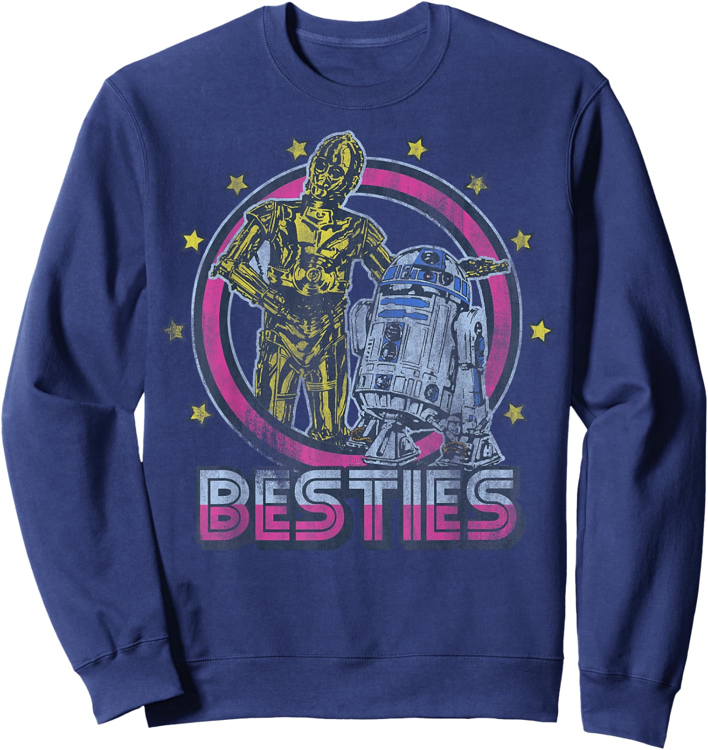 Star Wars The Best Of Besties Sweatshirt - Sweatshirt | Navy