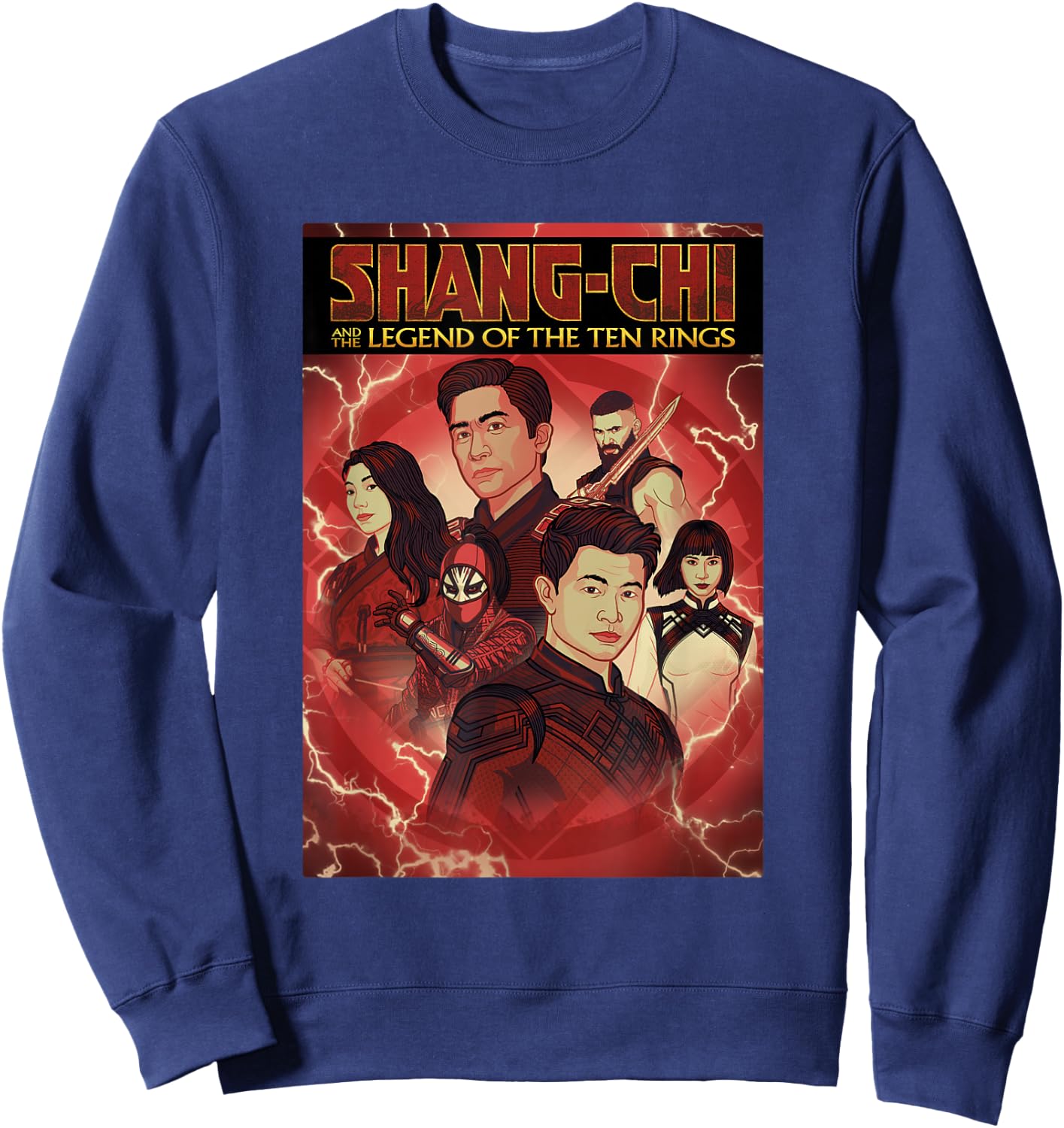 Marvel Shang-Chi Comic Cover Sweatshirt - Sweatshirt | Navy