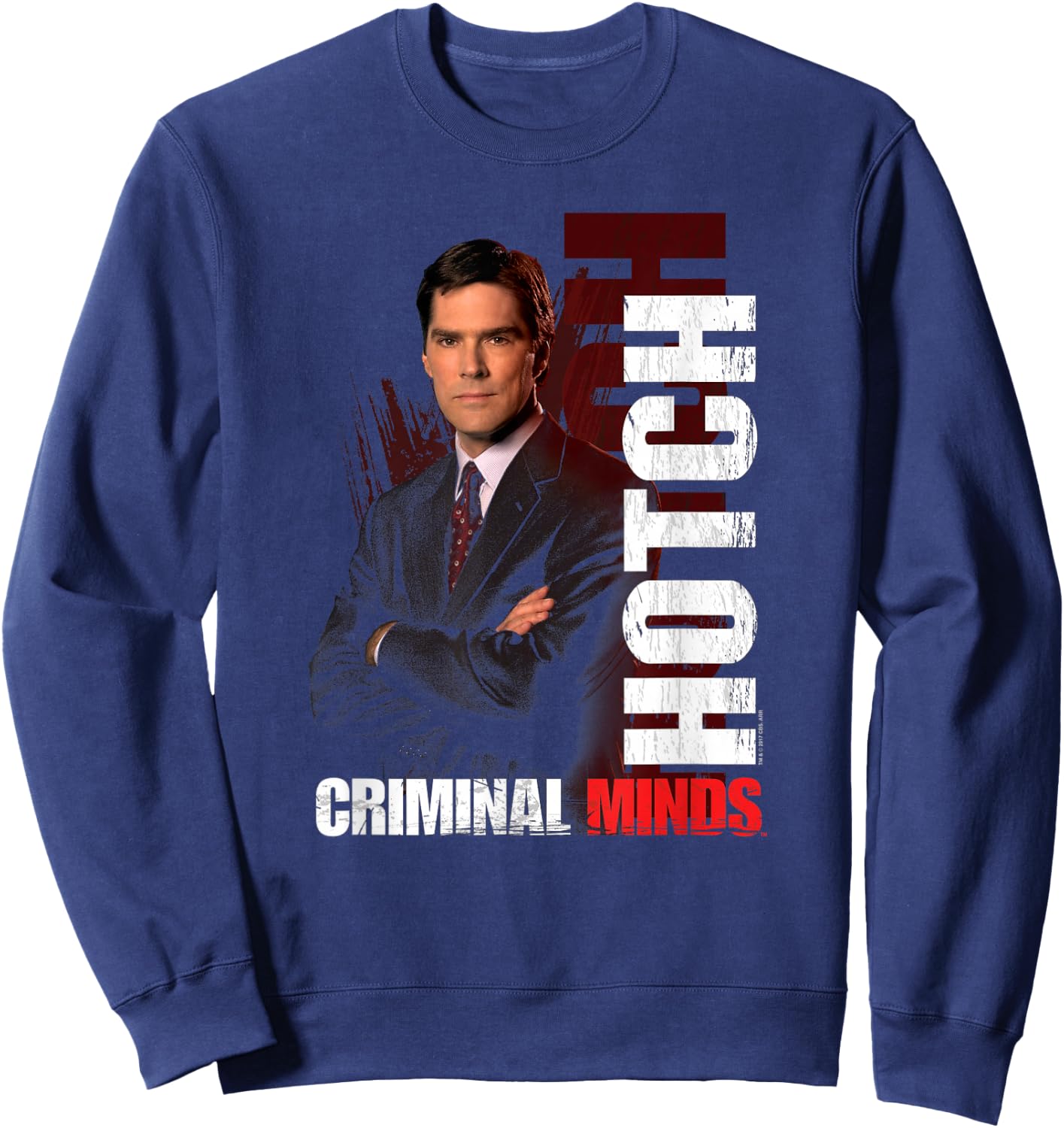 Criminal Minds Hotch Sweatshirt - Sweatshirt | Navy