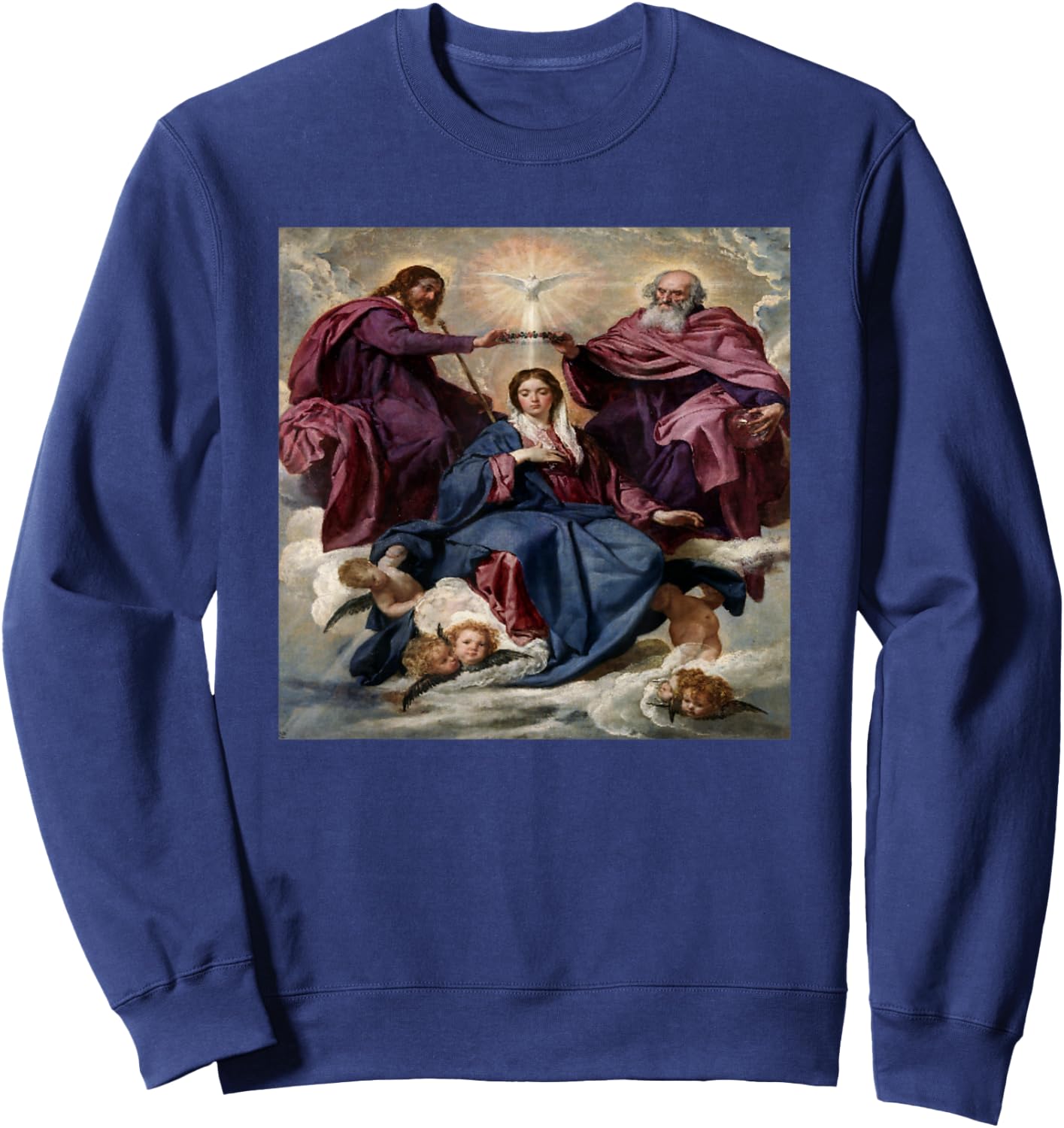 Coronation Of The Virgin Mary Sweatshirt - Sweatshirt | Navy