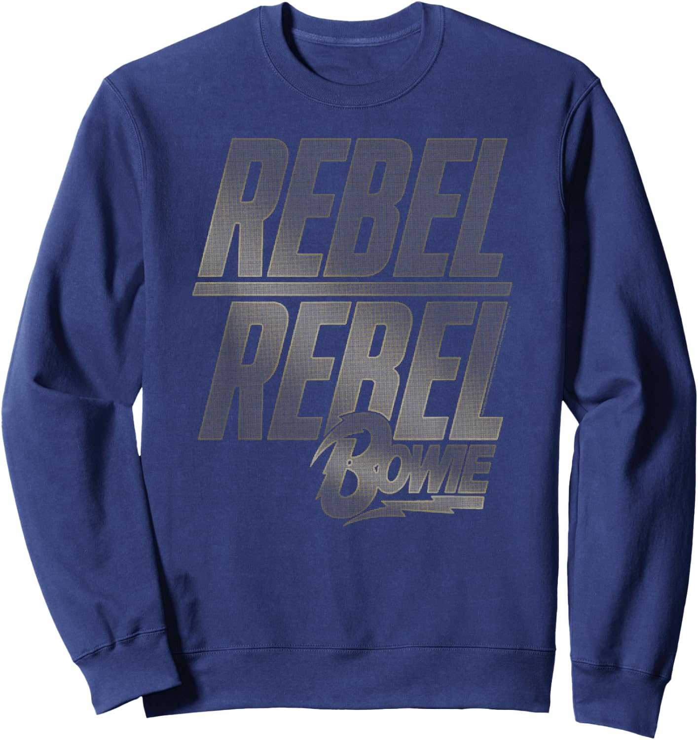 David Bowie - Rebel Rebel Sweatshirt - Sweatshirt | Navy