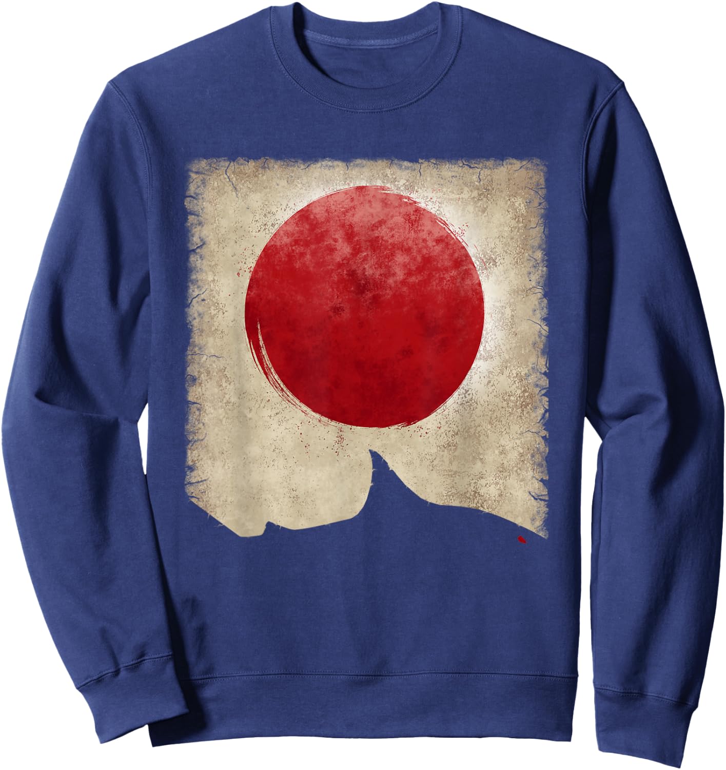 Giant Blacktip Shark Lover Sea Vintage Sunset Fishing Sweatshirt - Sweatshirt | Navy