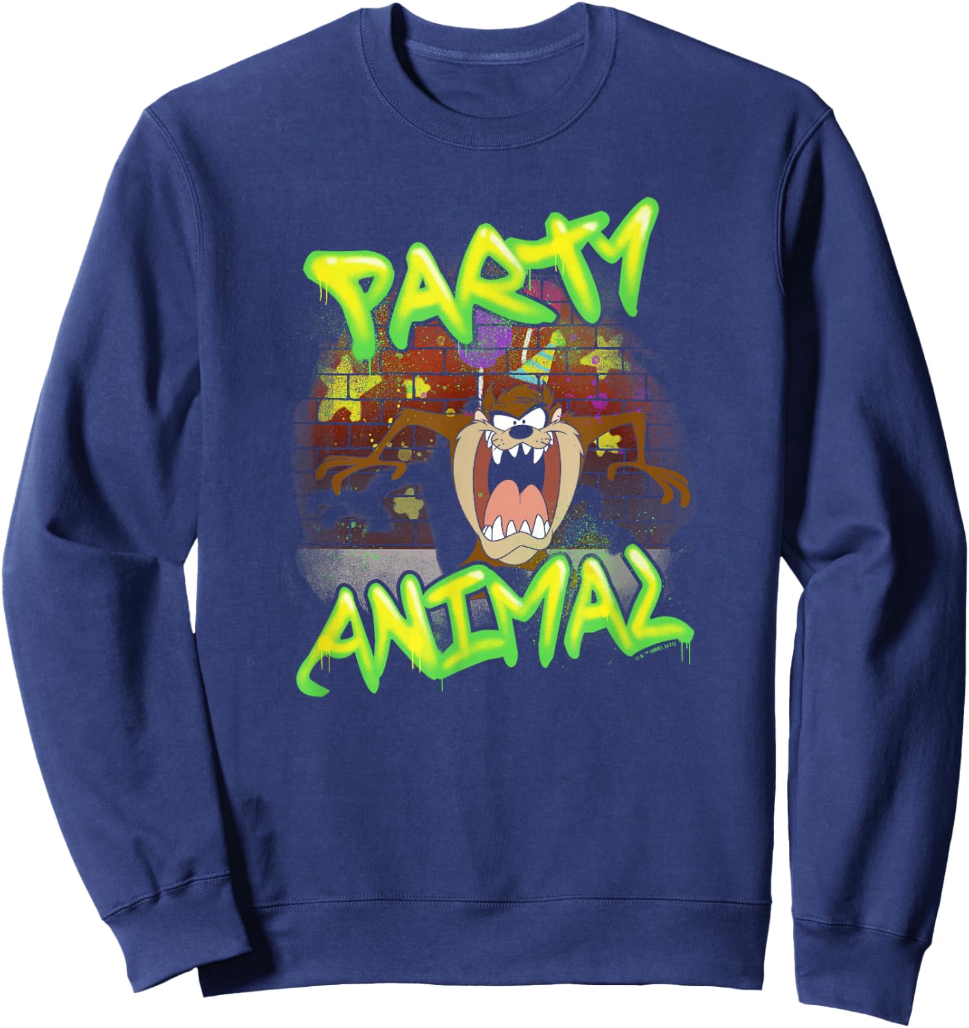 Looney Tunes Birthday Party Taz Sweatshirt - Sweatshirt | Navy