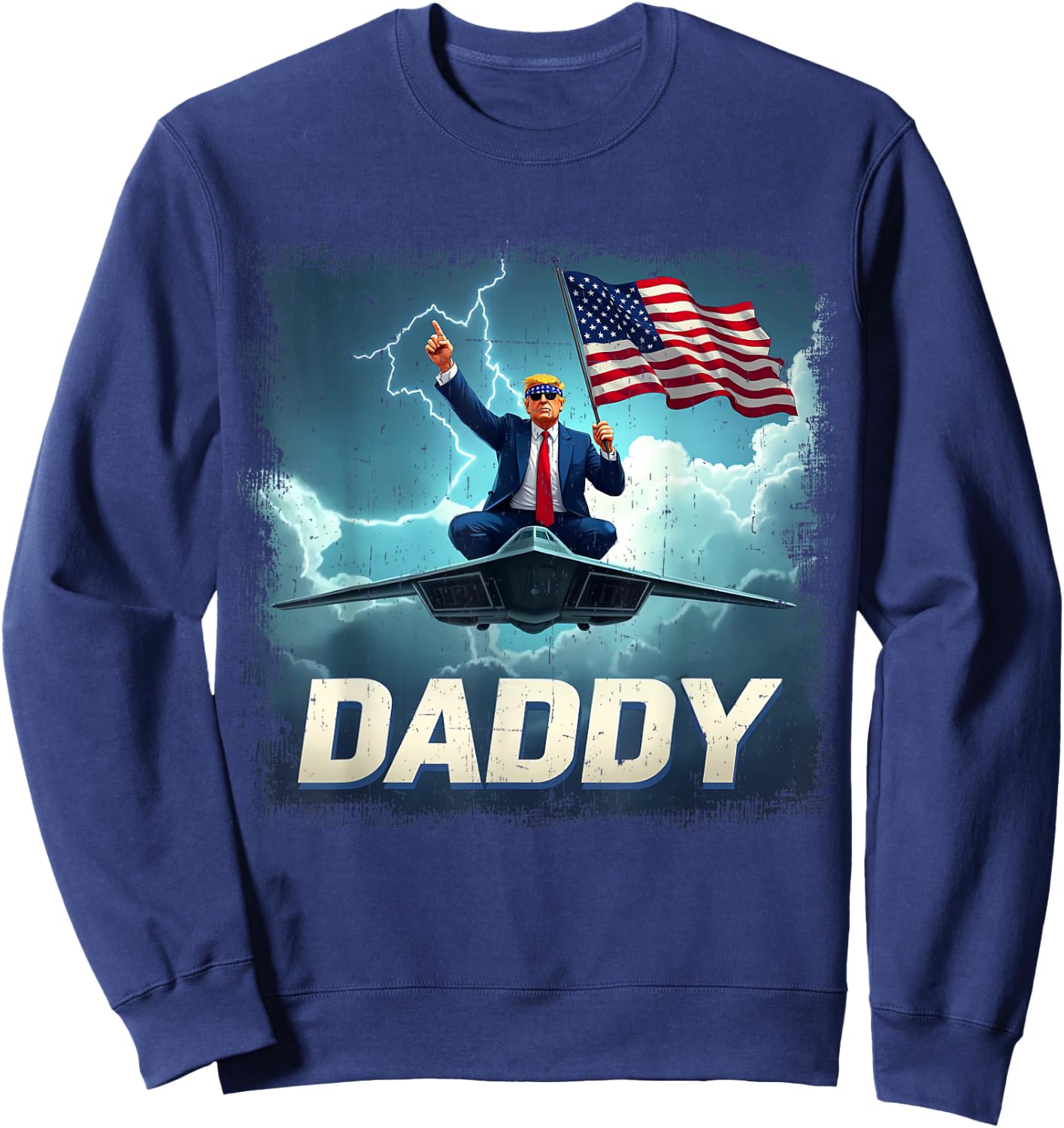 T-Shirt Sweatshirt - Sweatshirt | Navy