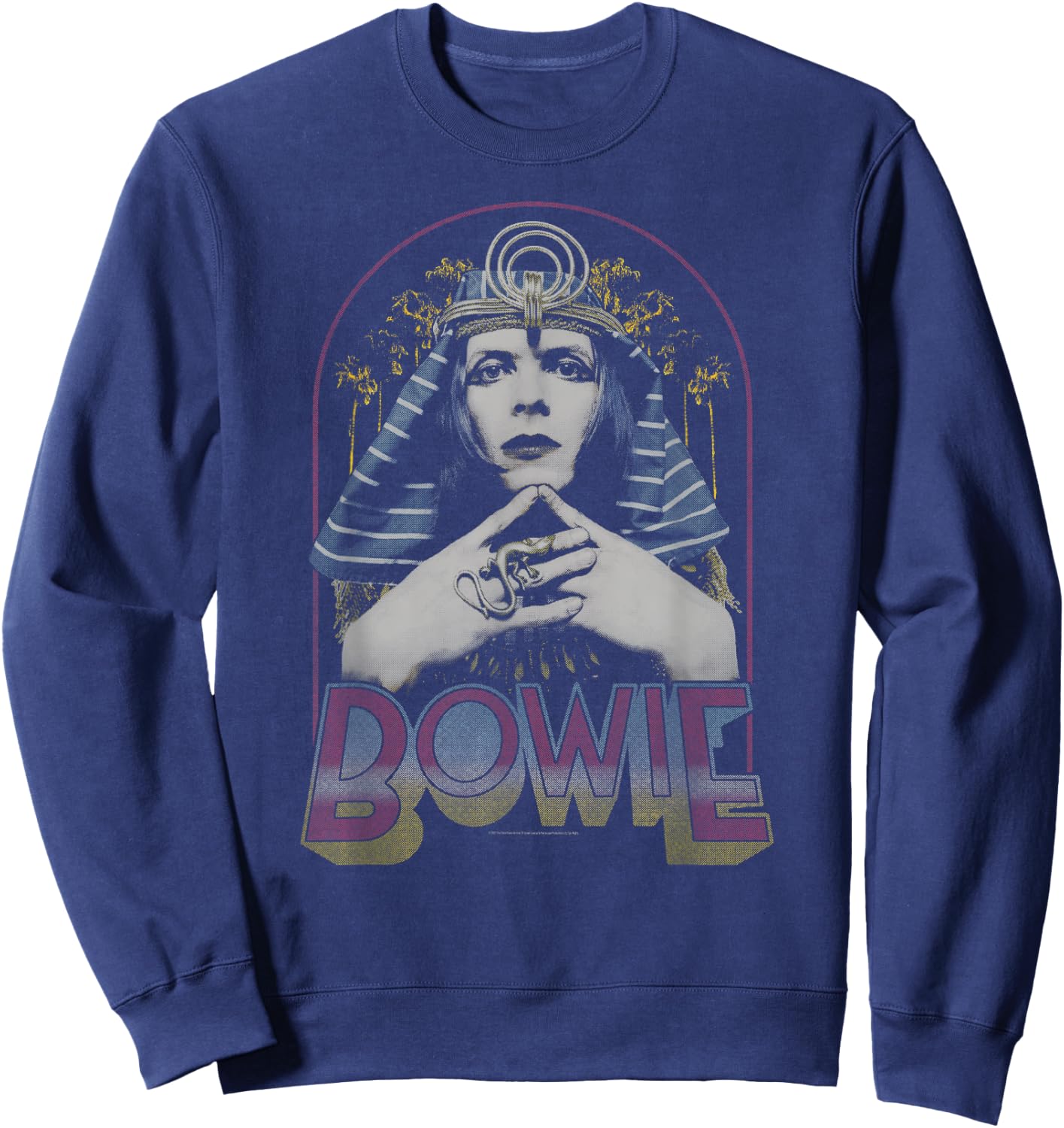 David Bowie - King Tut Sweatshirt - Sweatshirt | Navy
