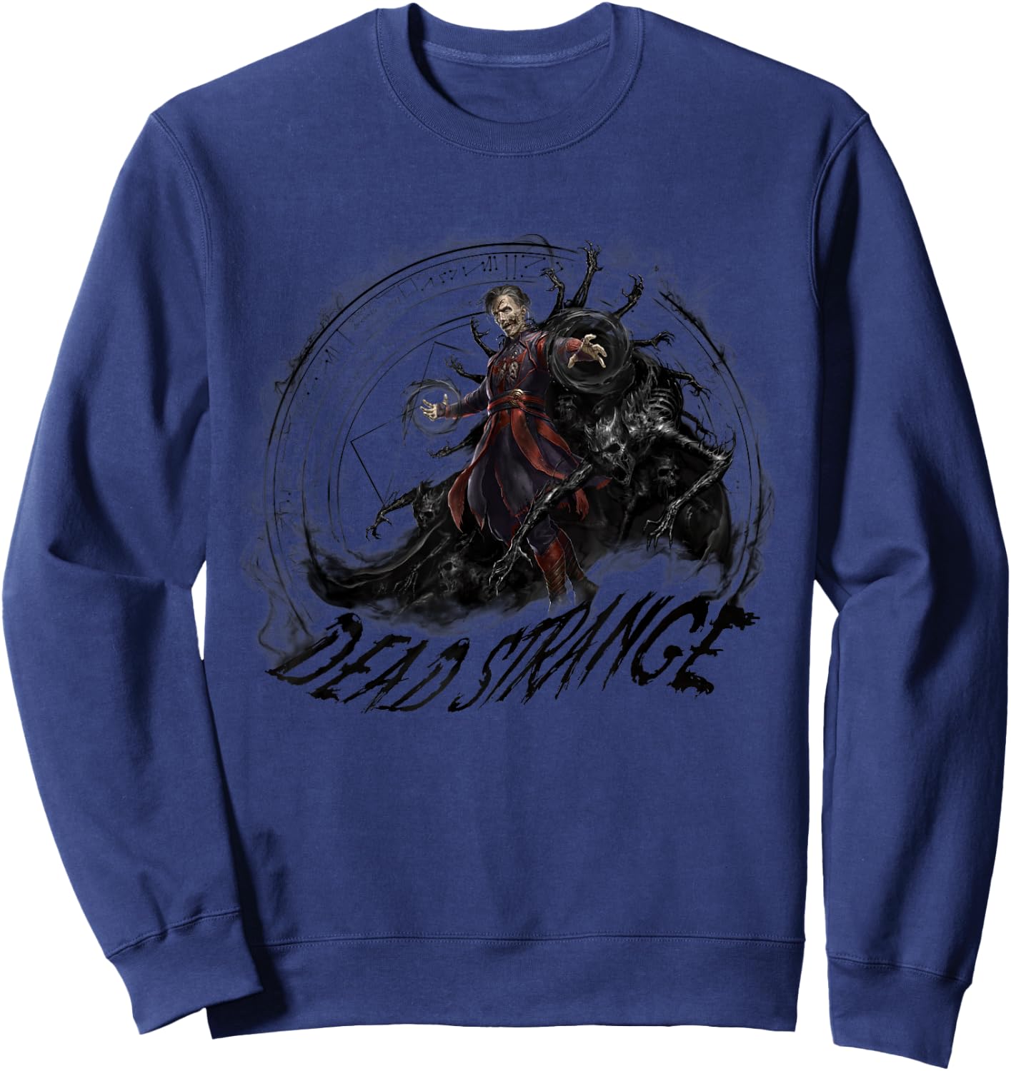 Marvel Doctor Strange Multiverse of Madness Dead Strange Sweatshirt - Sweatshirt | Navy