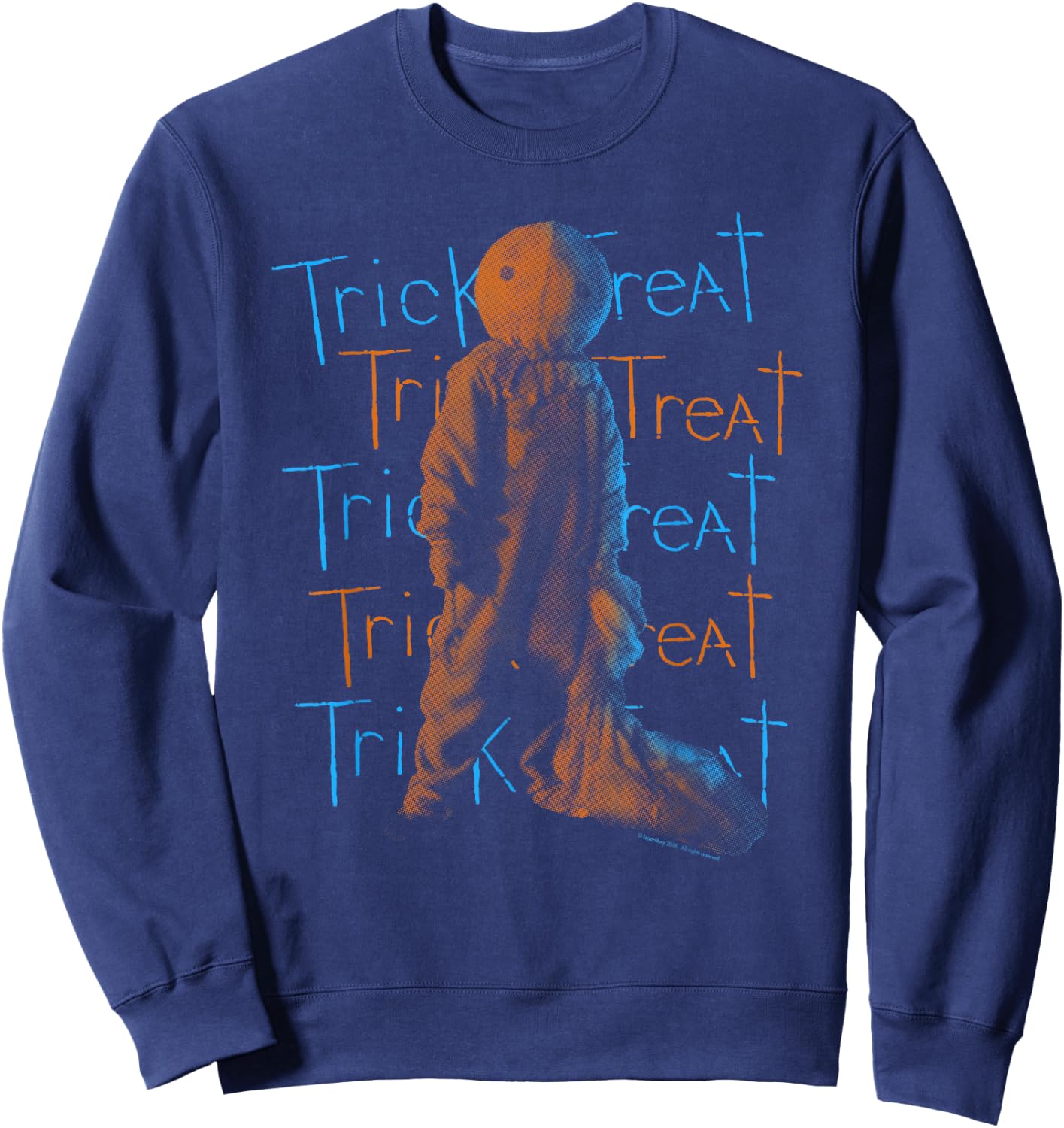 Trick 'r Treat Sam with Repeat Logo Sweatshirt - Sweatshirt | Navy