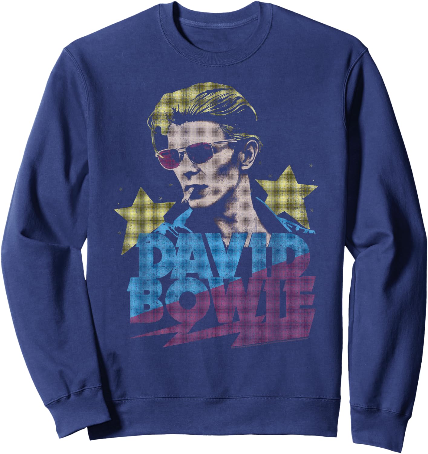 David Bowie - Icon Sweatshirt - Sweatshirt | Navy