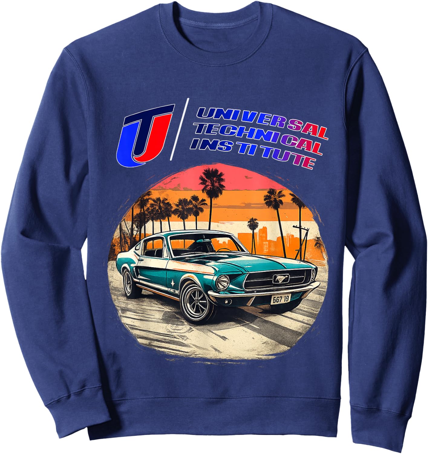 Universal Technical Sweatshirt - Sweatshirt | Navy