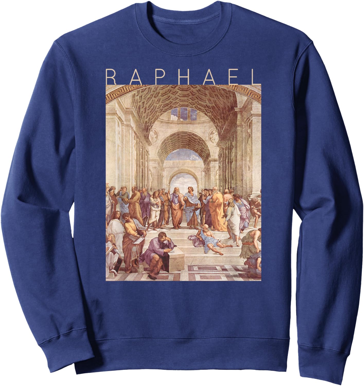 Raphael - School Of Athens - Art for Artists Sweatshirt - Sweatshirt | Navy